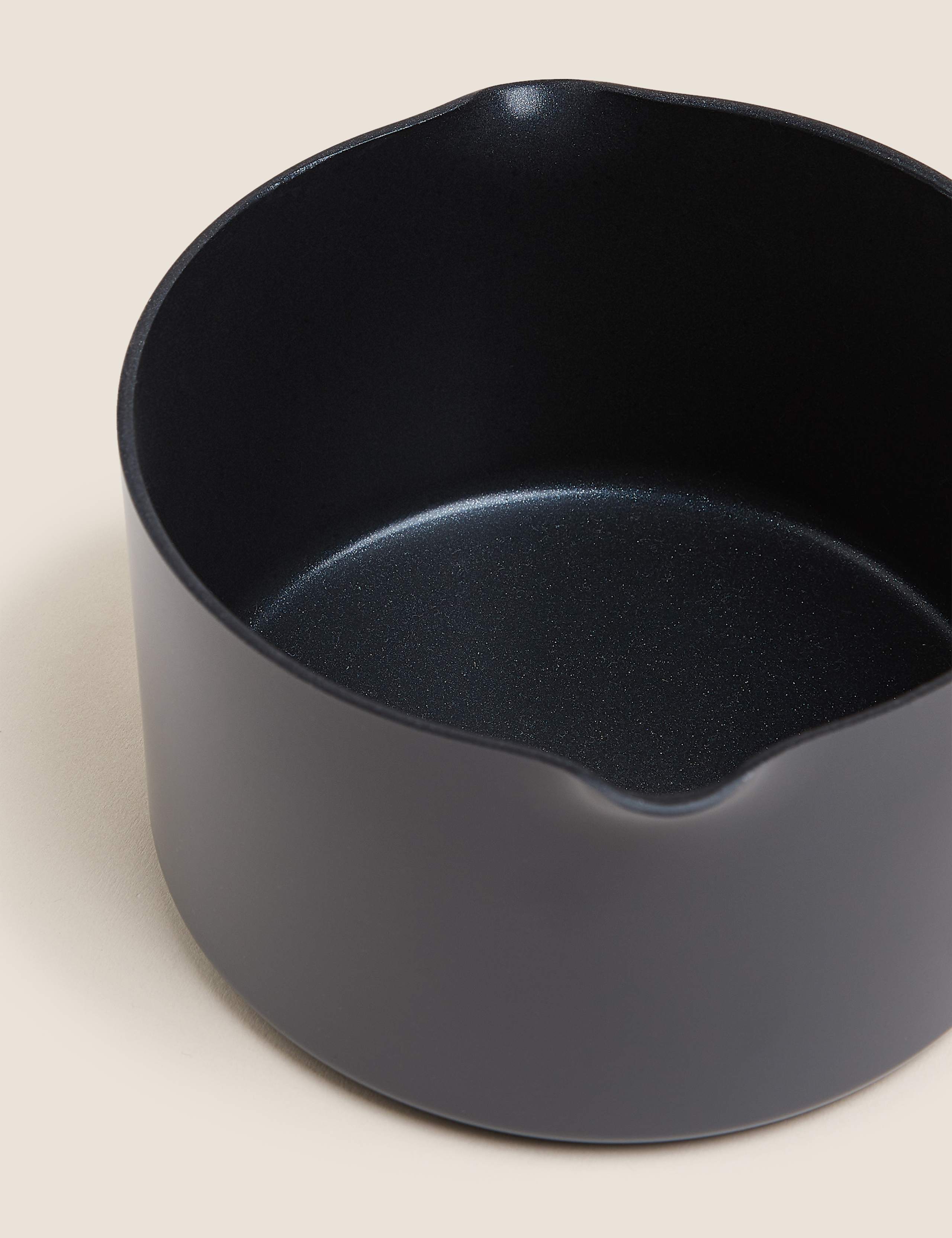 Hard Anodised 14cm Small Milk Pan 2 of 3