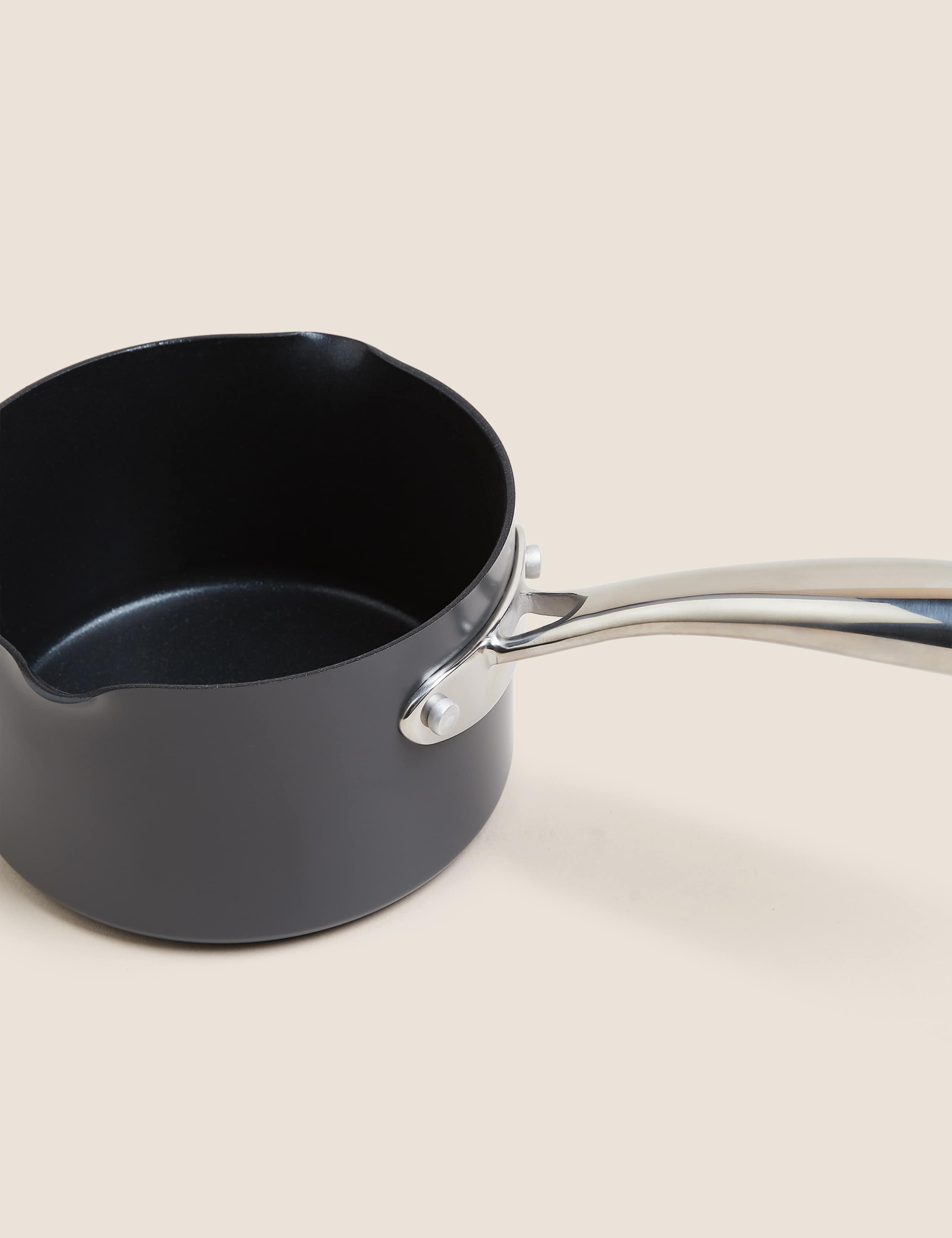 Hard Anodised 14cm Small Milk Pan 3 of 3