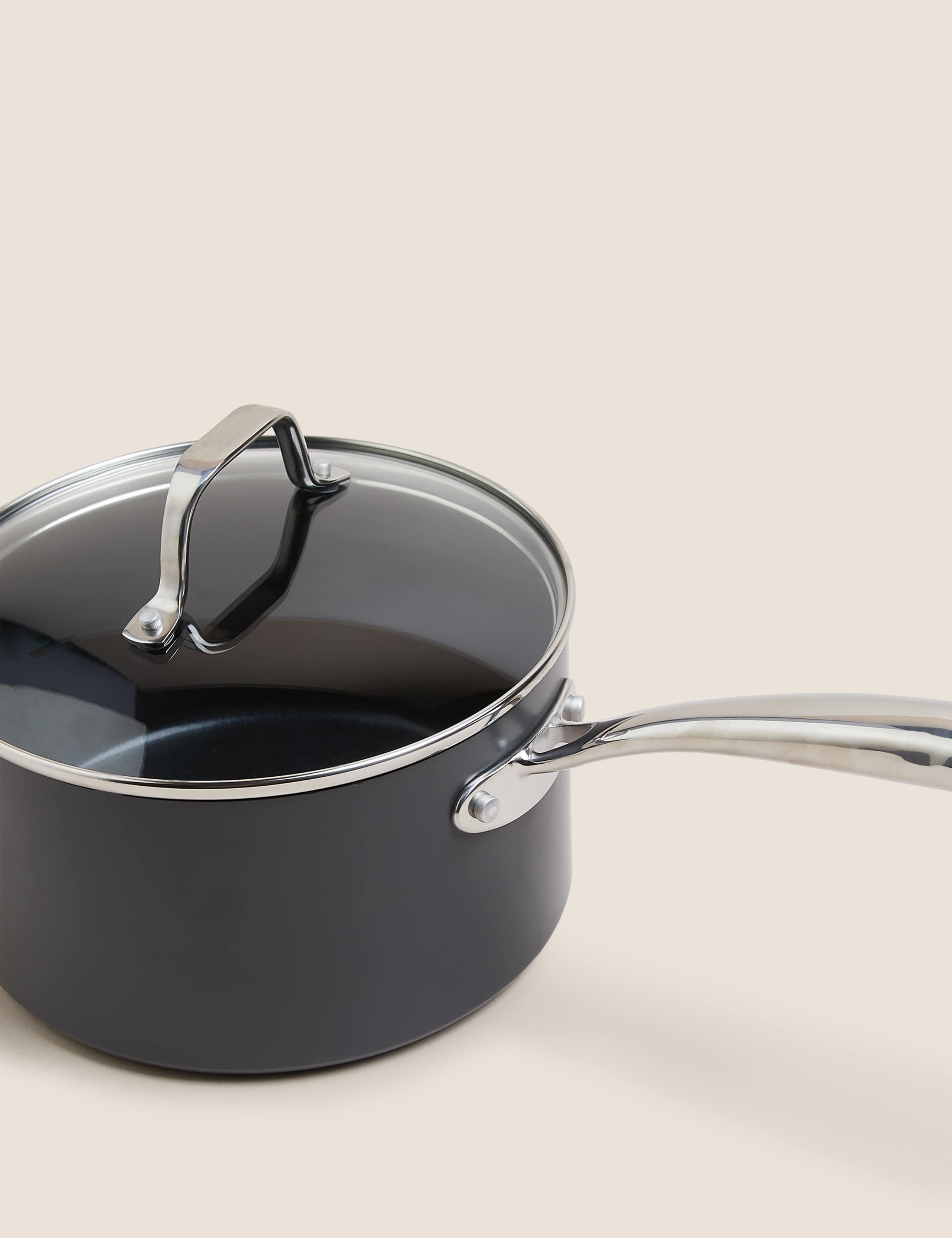 Hard Anodised 20cm Saucepan 3 of 3