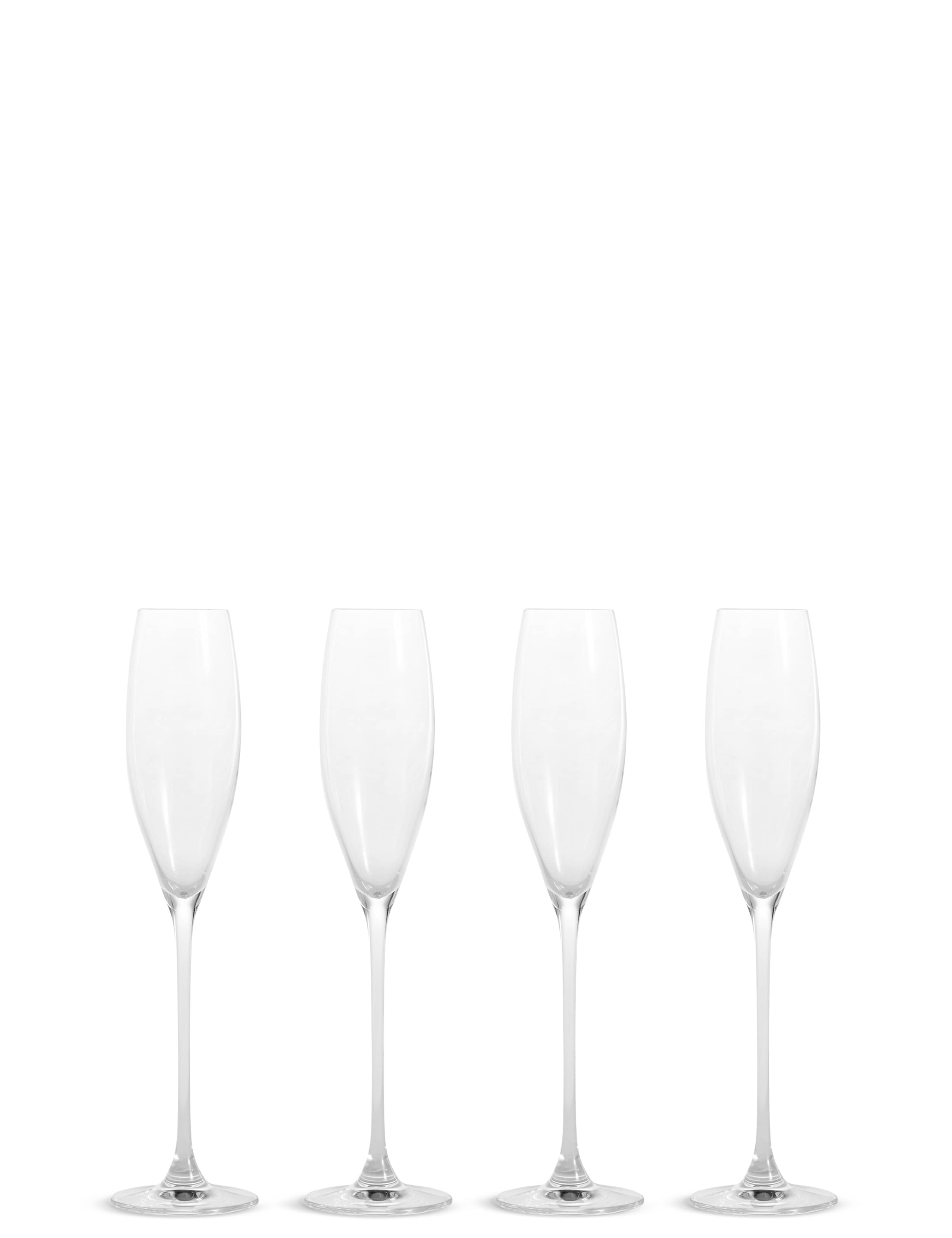 Set of 4 Elegance Champagne Flutes 2 of 4