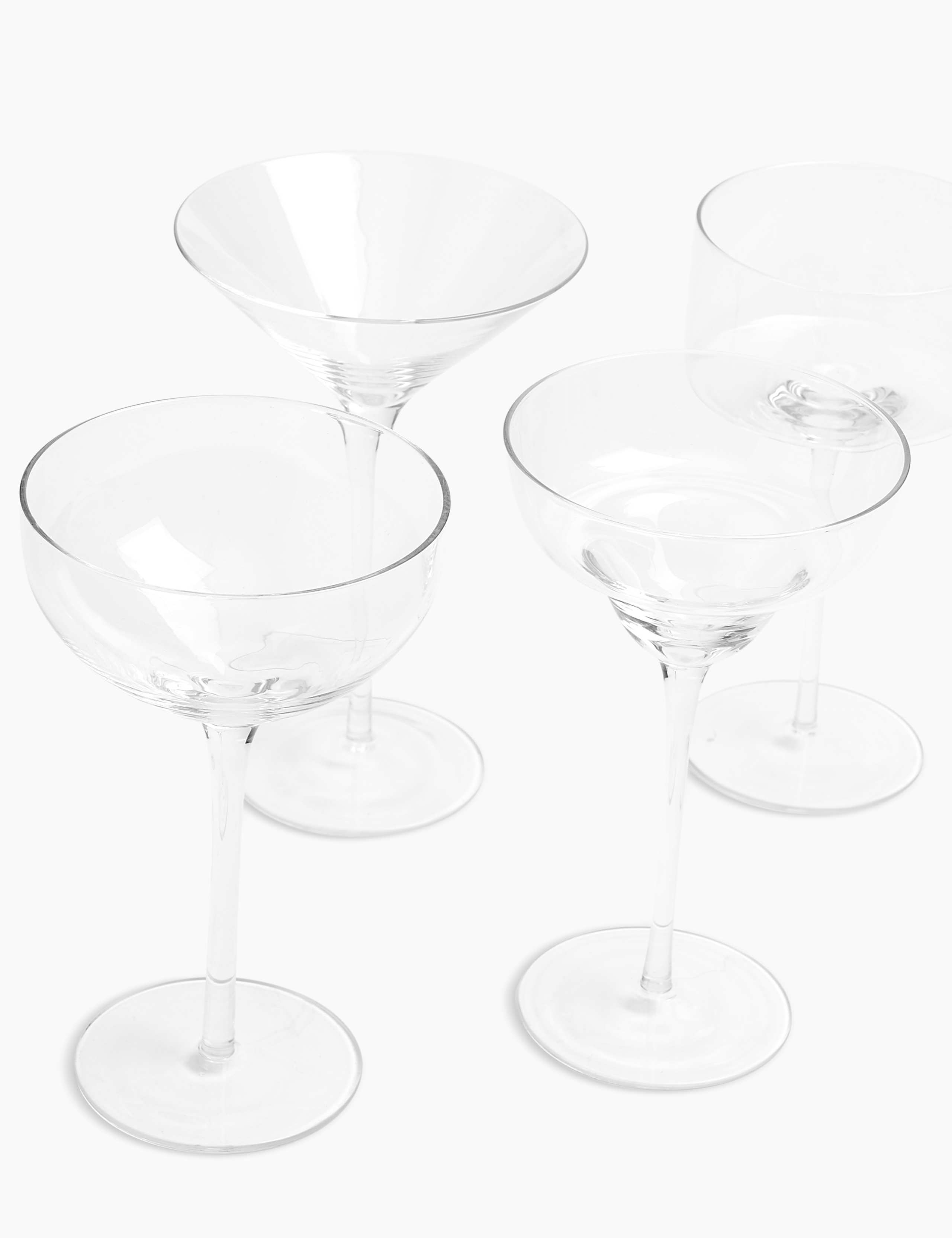 Set of 4 Martini Glasses 2 of 7