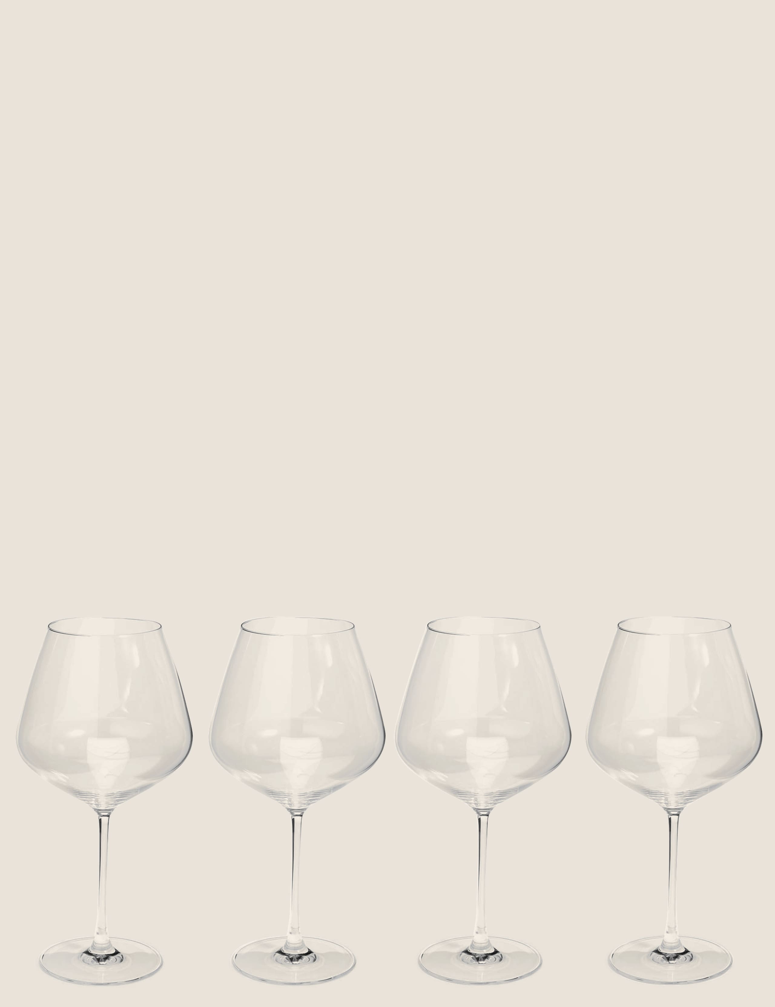 Set of 4 Large Red Wine Glasses 2 of 7