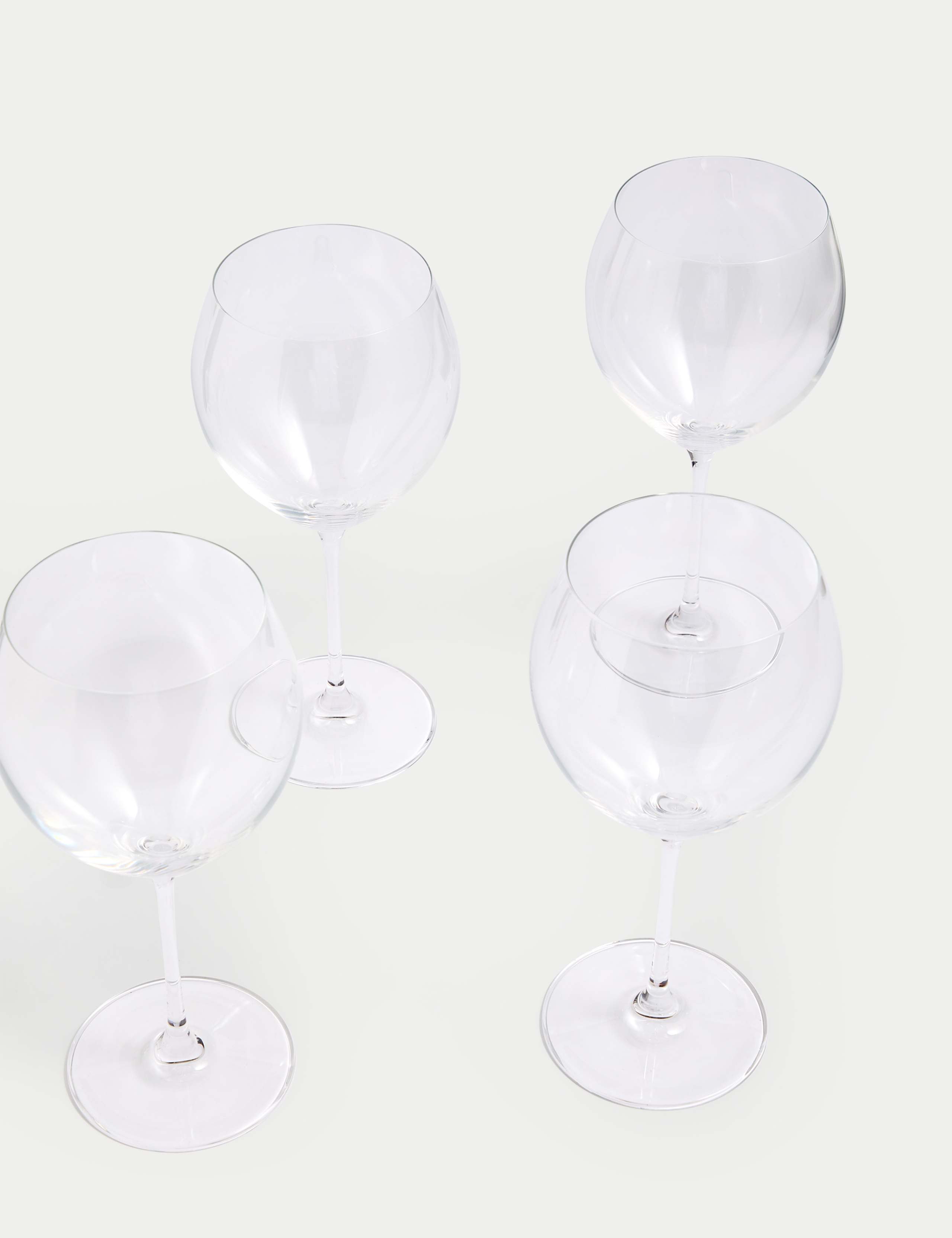 Set of 4 Rich White Wine Glasses 3 of 5