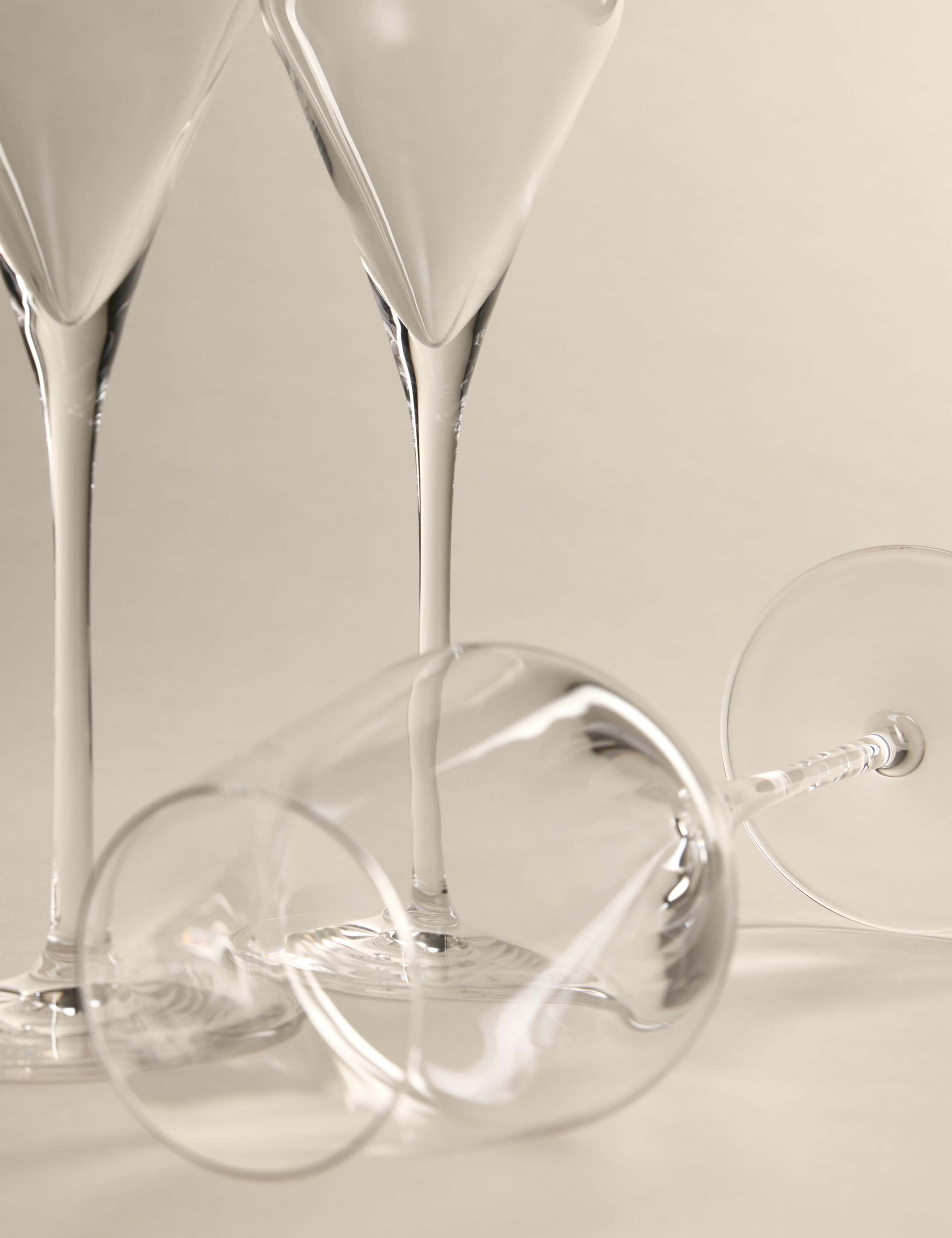 Set of 4 Luna Crystal Flutes 5 of 5