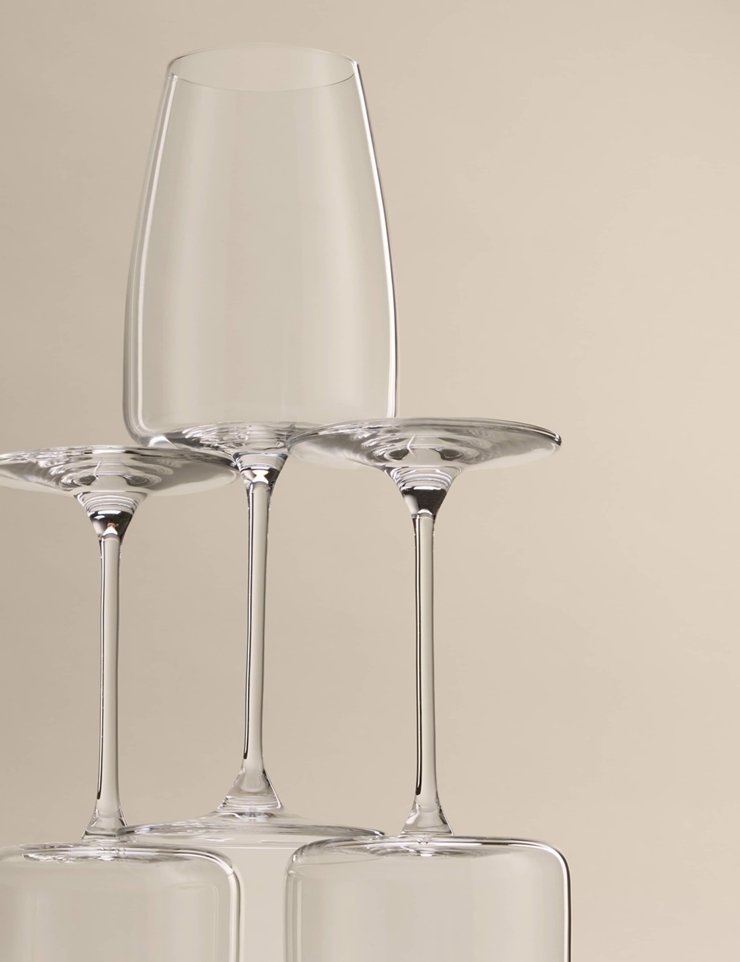 Set of 4 Odette Crystal White Wine Glasses 3 of 5
