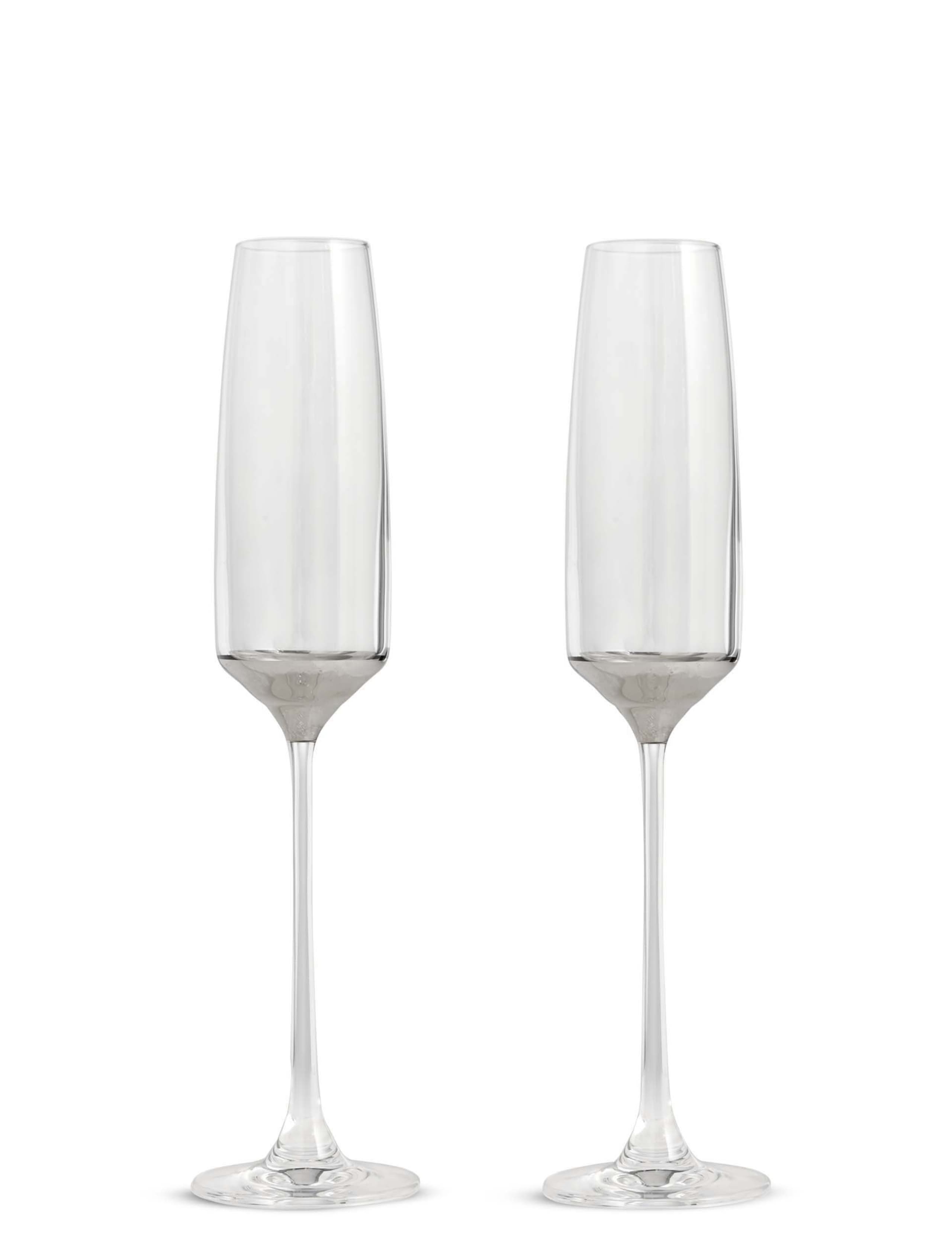 Set of 2 Bellagio Champagne Flutes 2 of 4