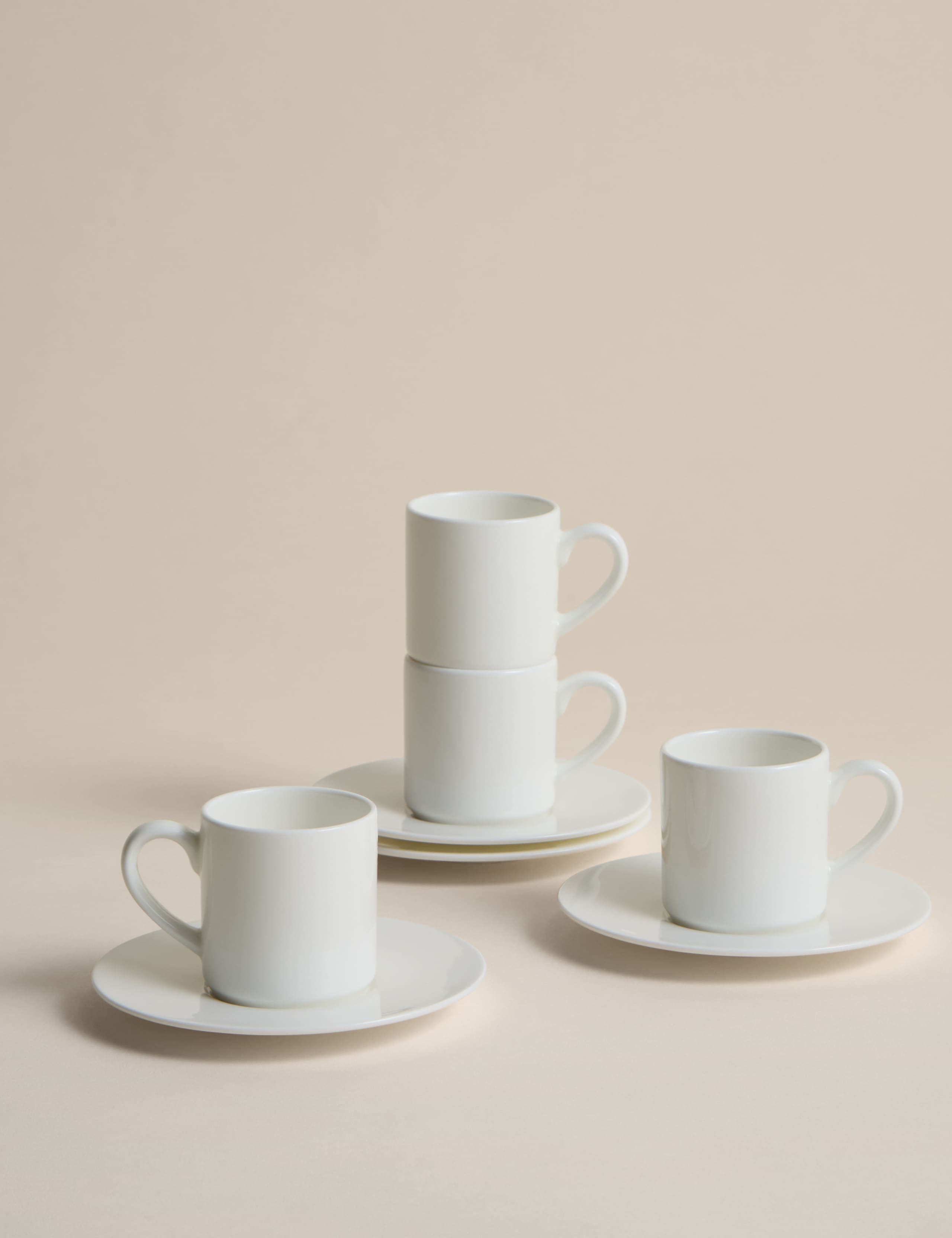 Set of 4 Clarendon Espresso Cup & Saucer 4 of 4