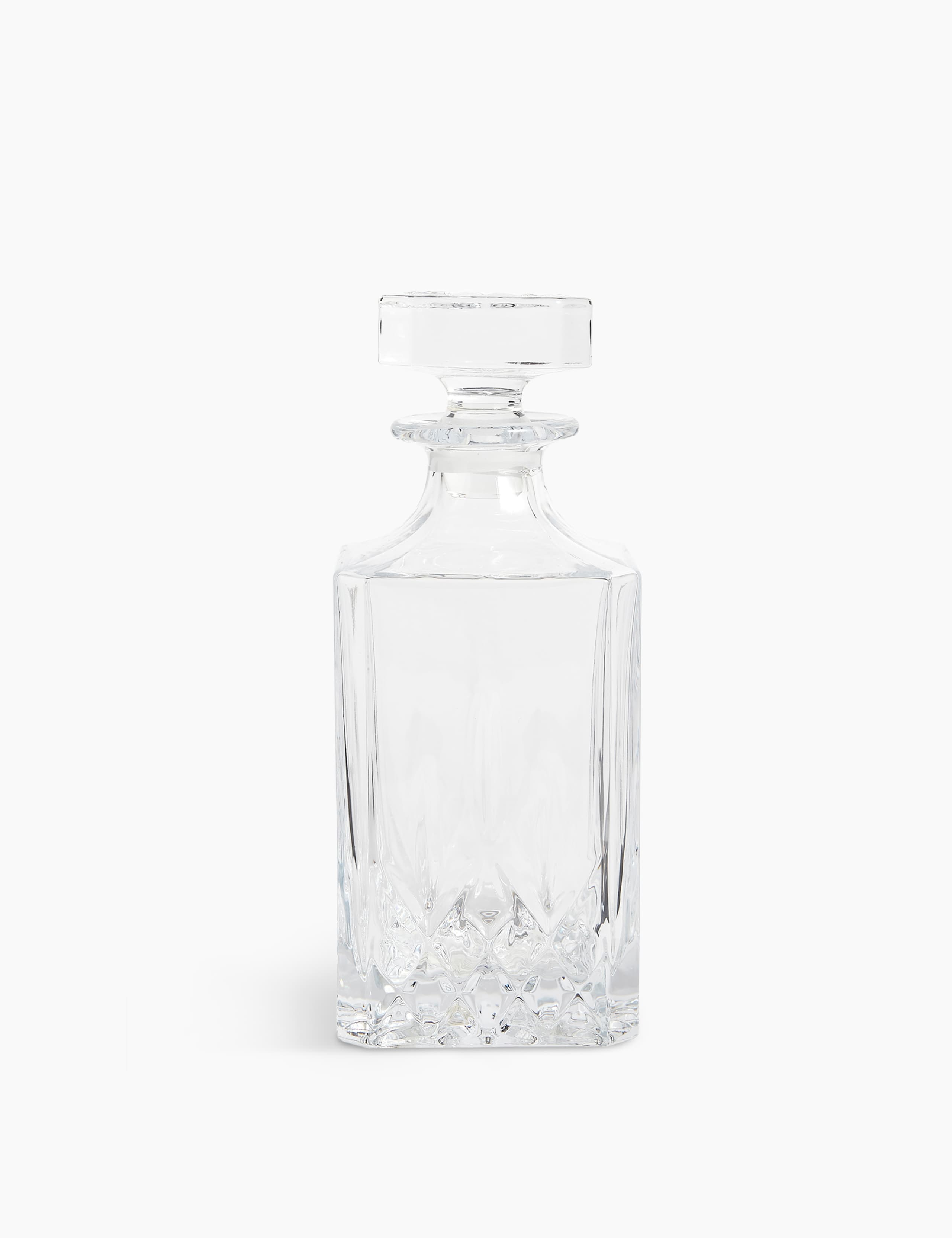Pressed Glass Decanter 1 of 3