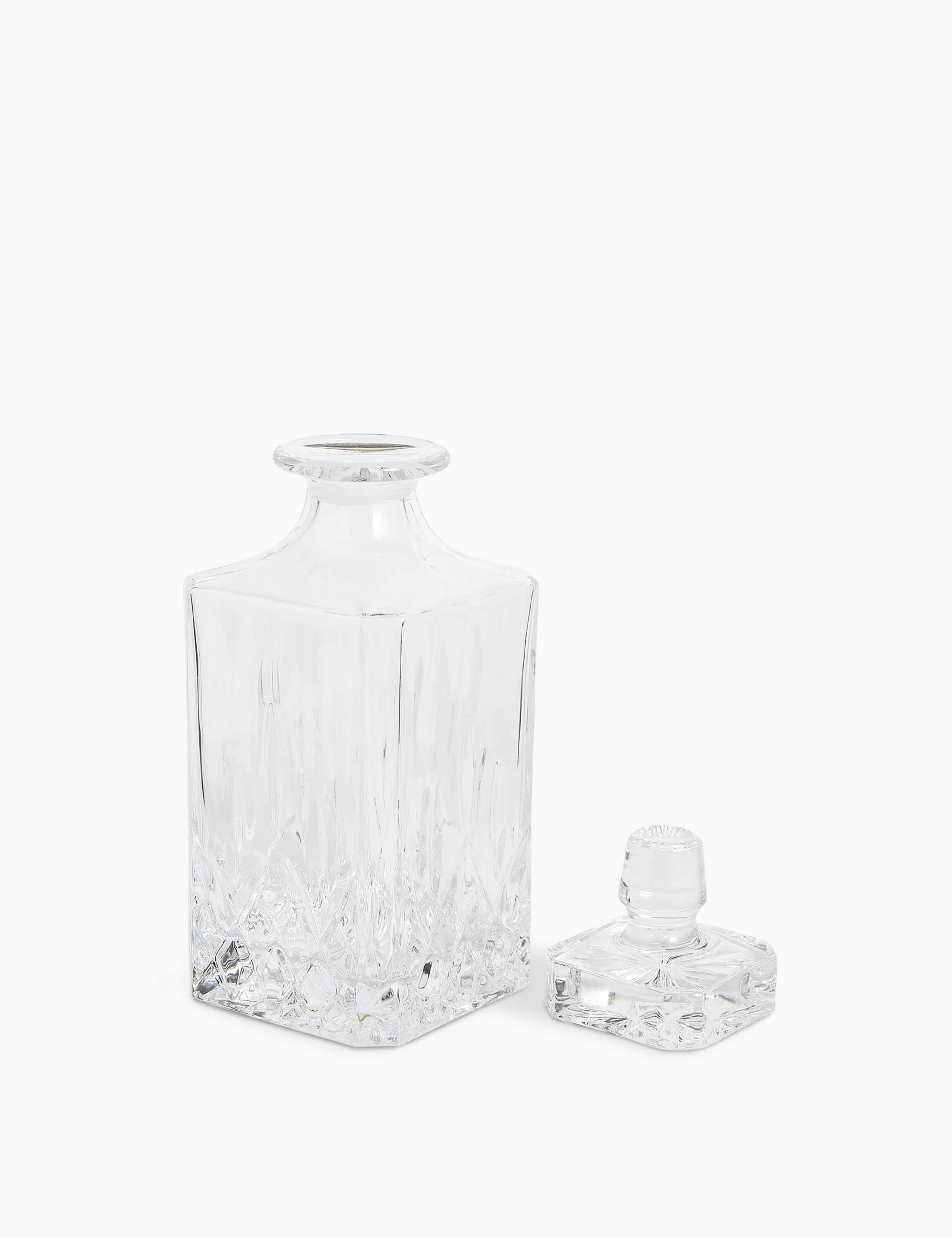 Pressed Glass Decanter 3 of 3