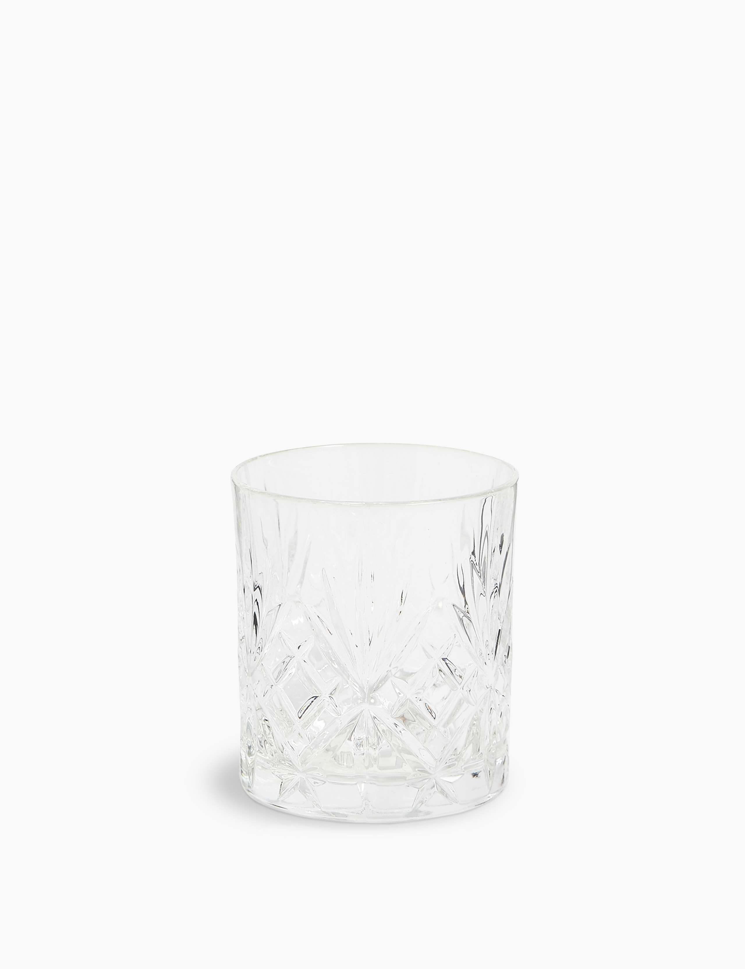 Pressed Glass Tumbler 1 of 2