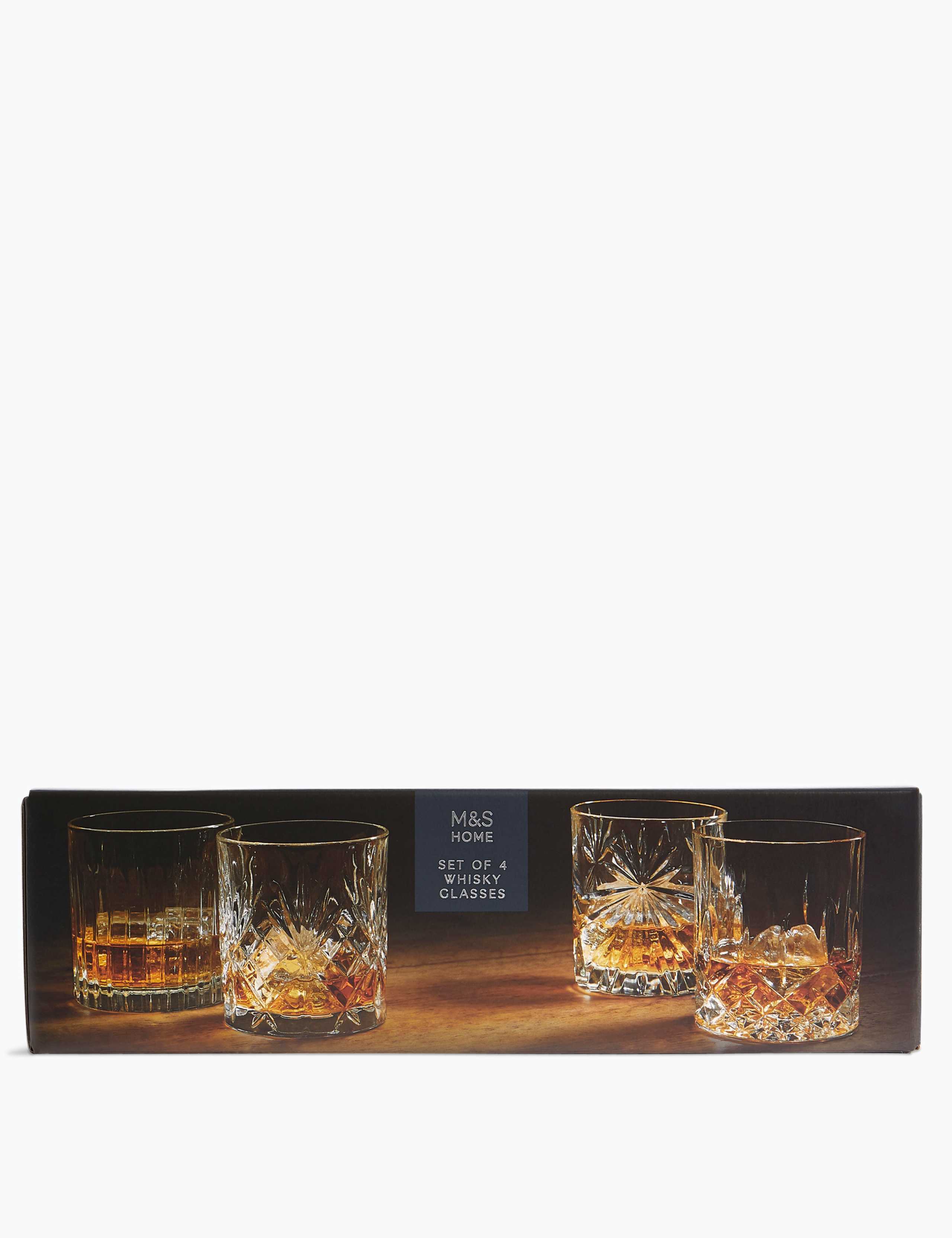 Set of 4 Whisky Glasses 2 of 6