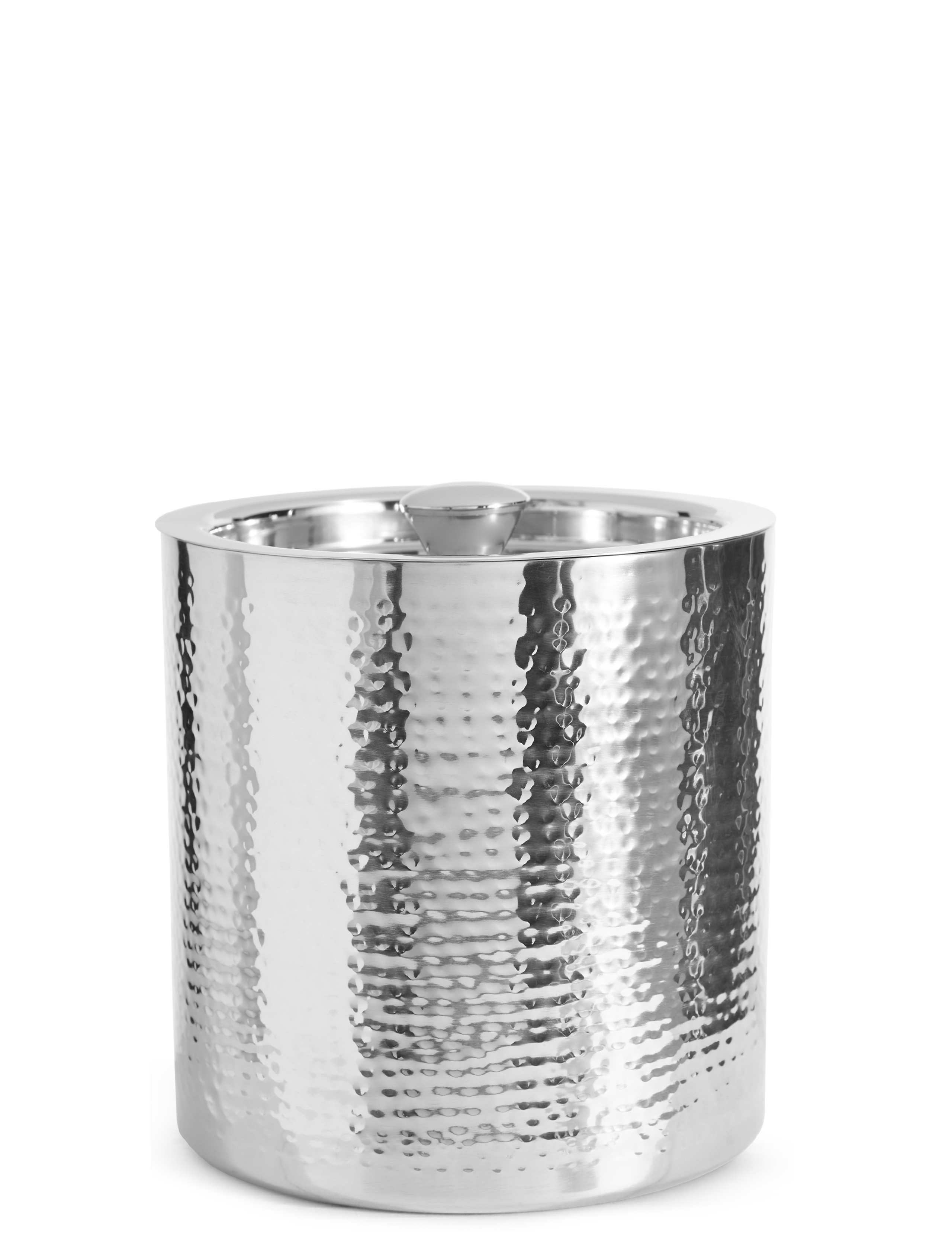 Hammered Metal Ice Bucket 1 of 2
