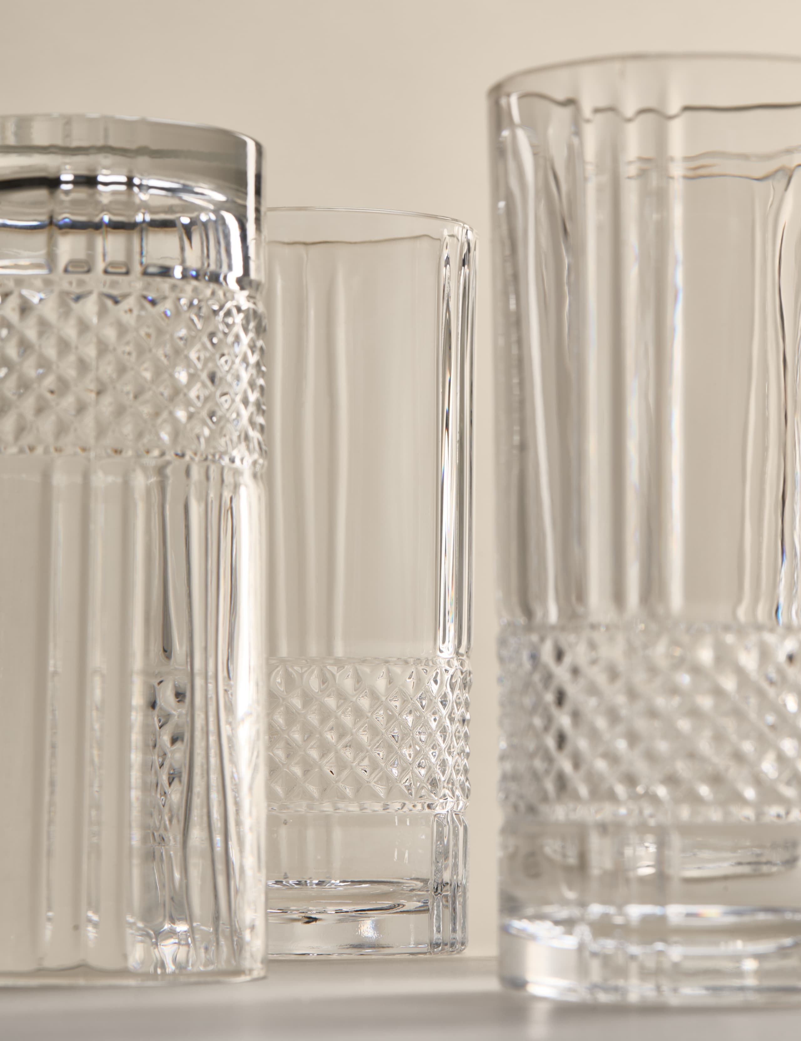 Set of 4 Adeline Hi Ball Glasses 5 of 6