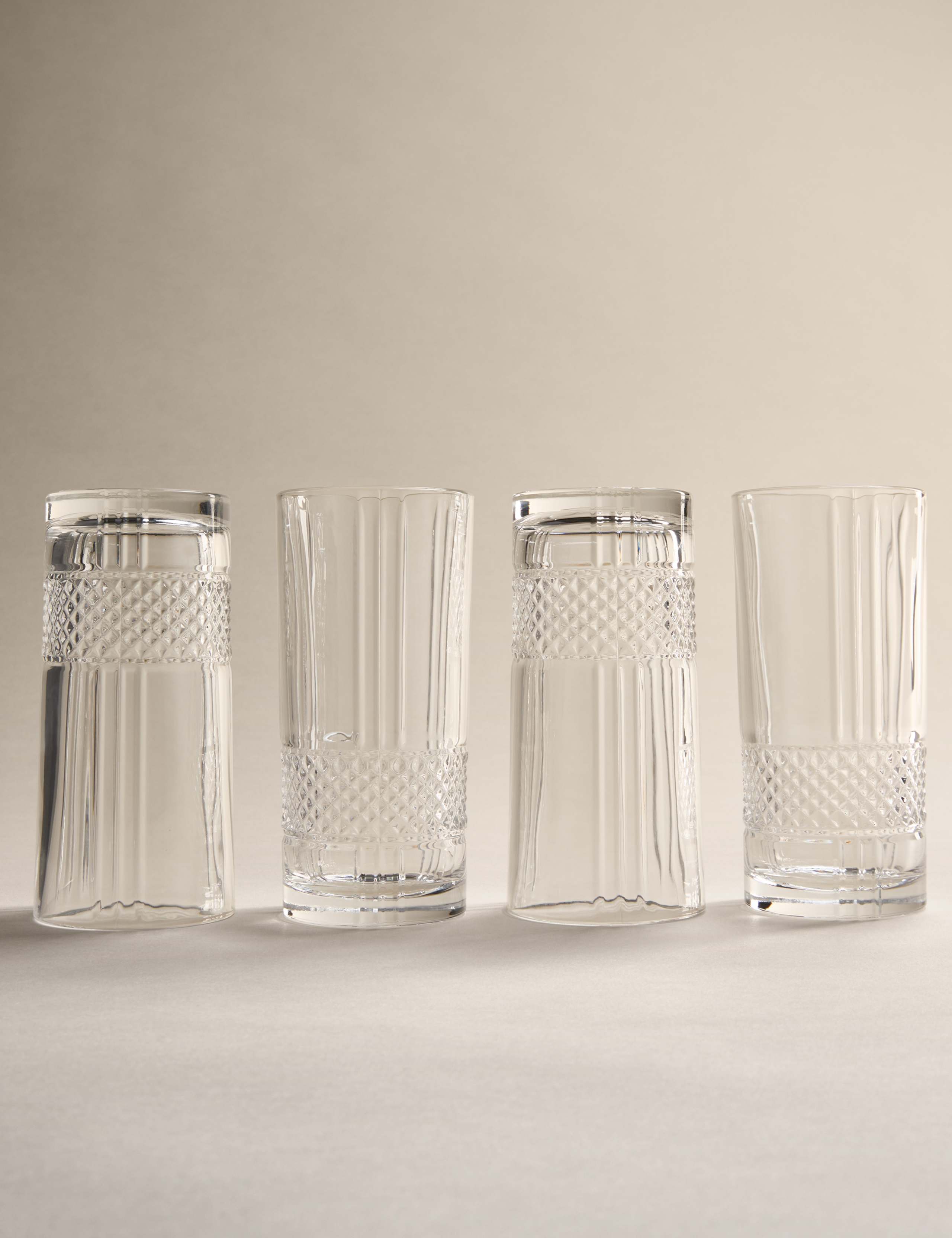 Set of 4 Adeline Hi Ball Glasses 2 of 6