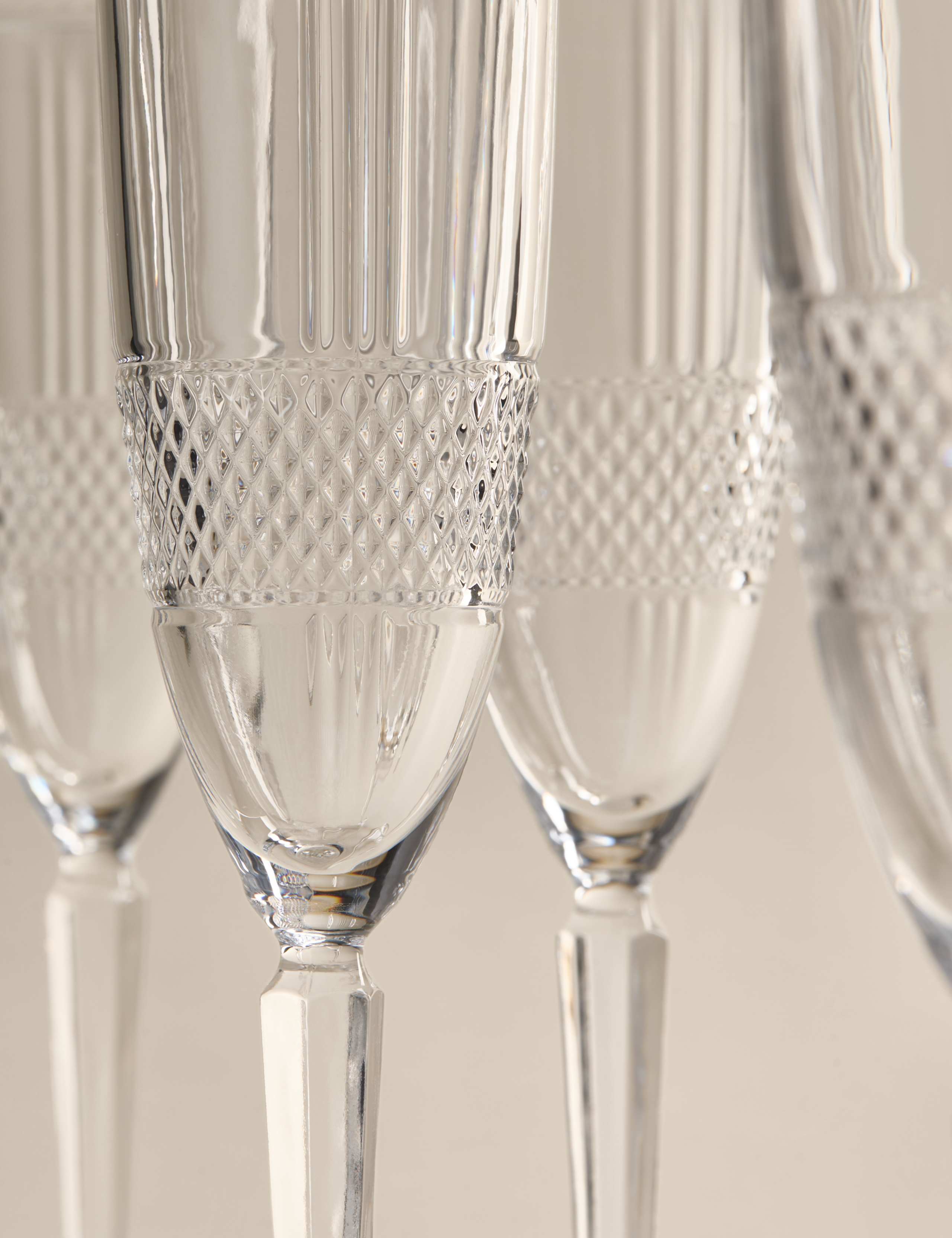 Set of 4 Adeline Champagne Flutes 6 of 6