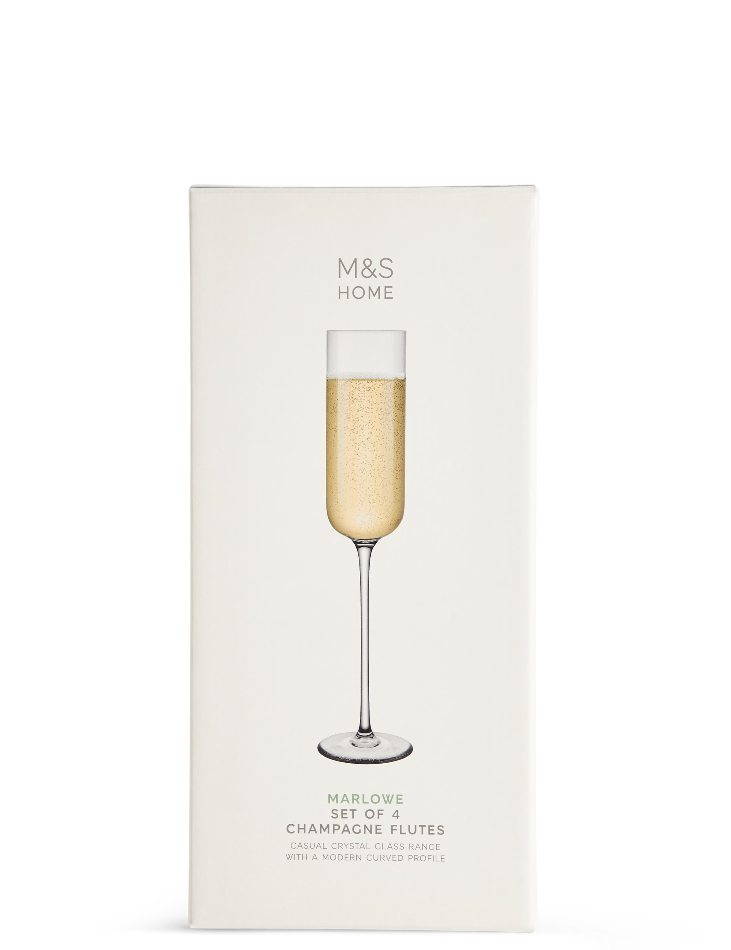 Set of 4 Marlowe Champagne Flutes 4 of 4