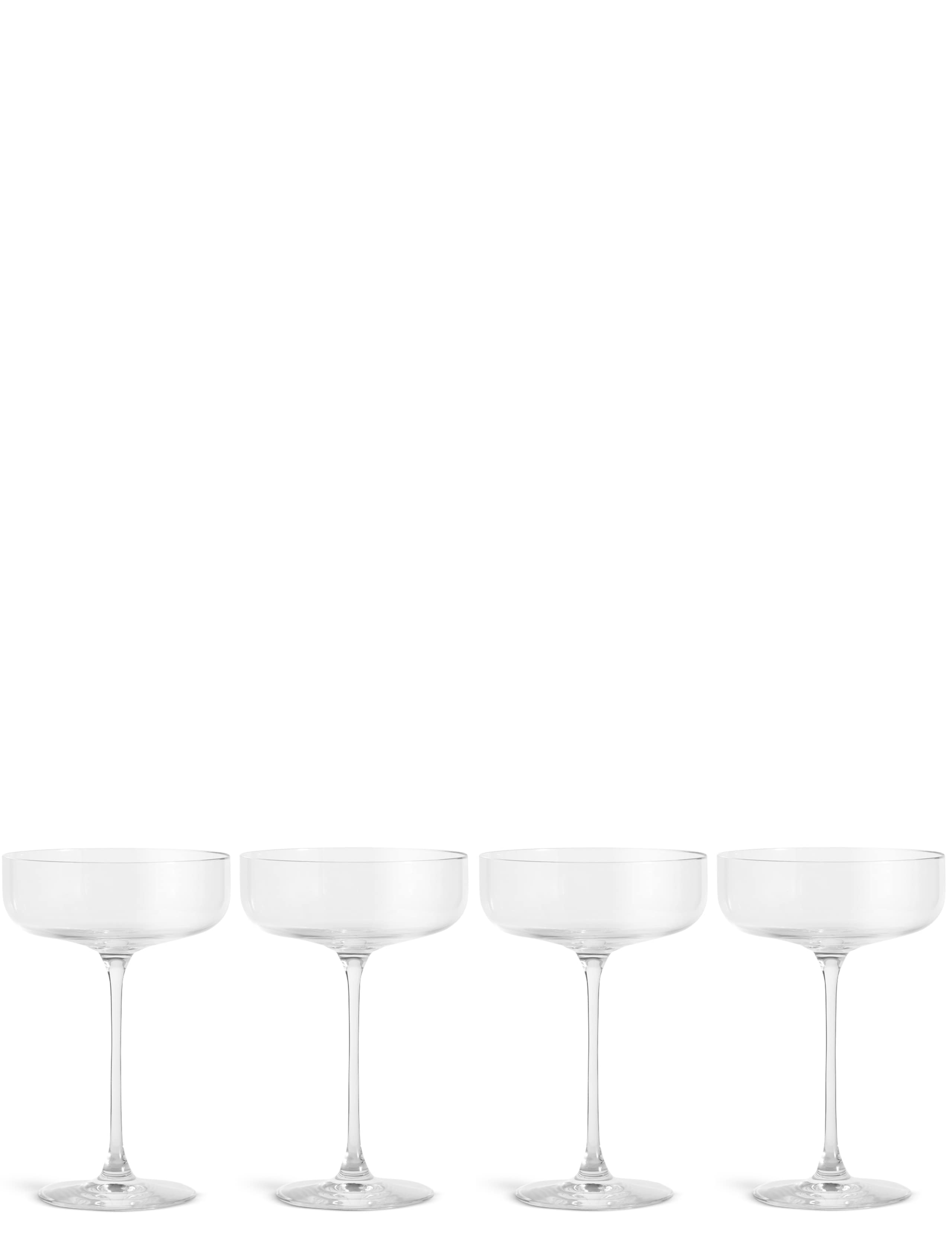 Set of 4 Marlowe Champagne Saucers 2 of 4