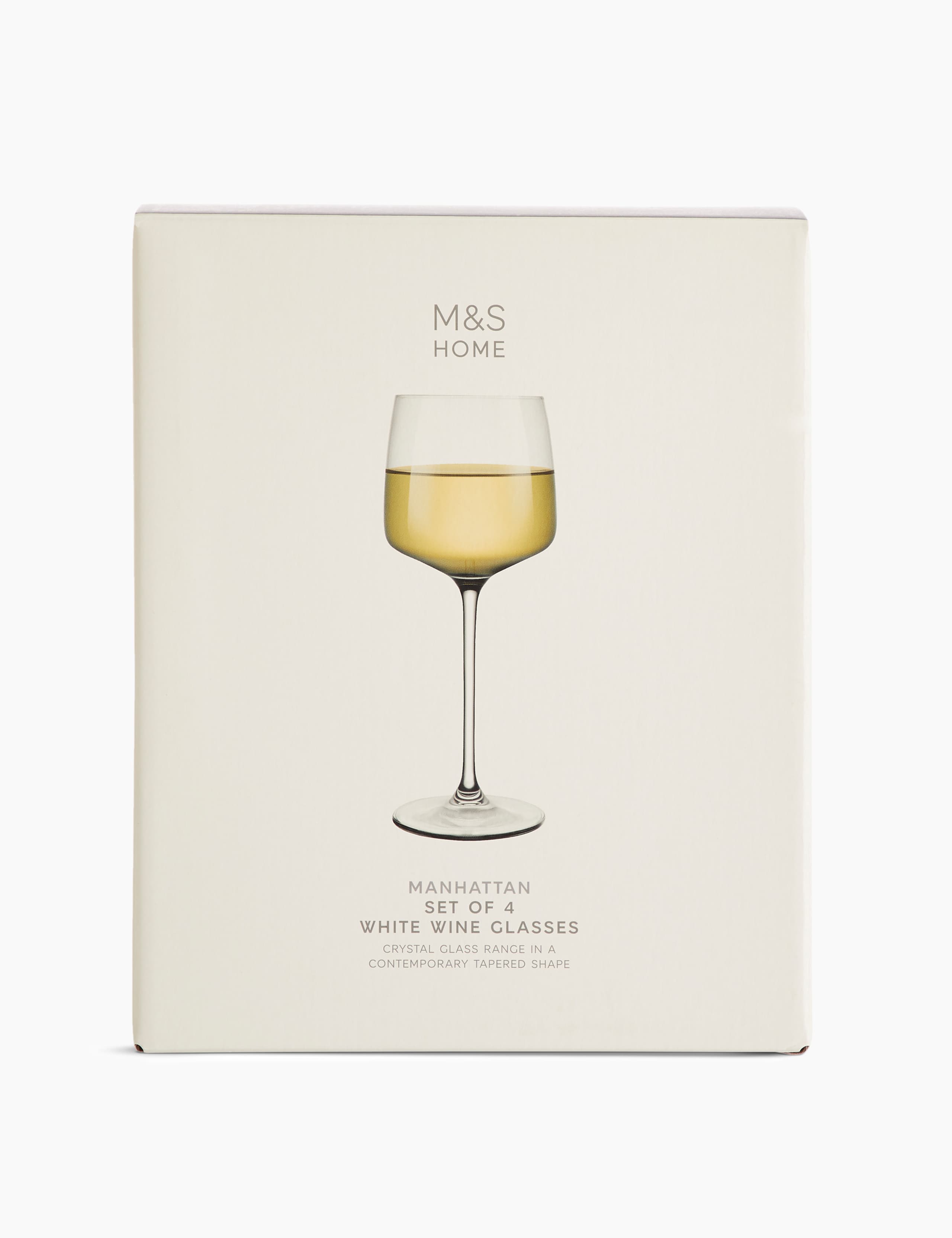 Set of 4 Manhattan White Wine Glasses 4 of 4