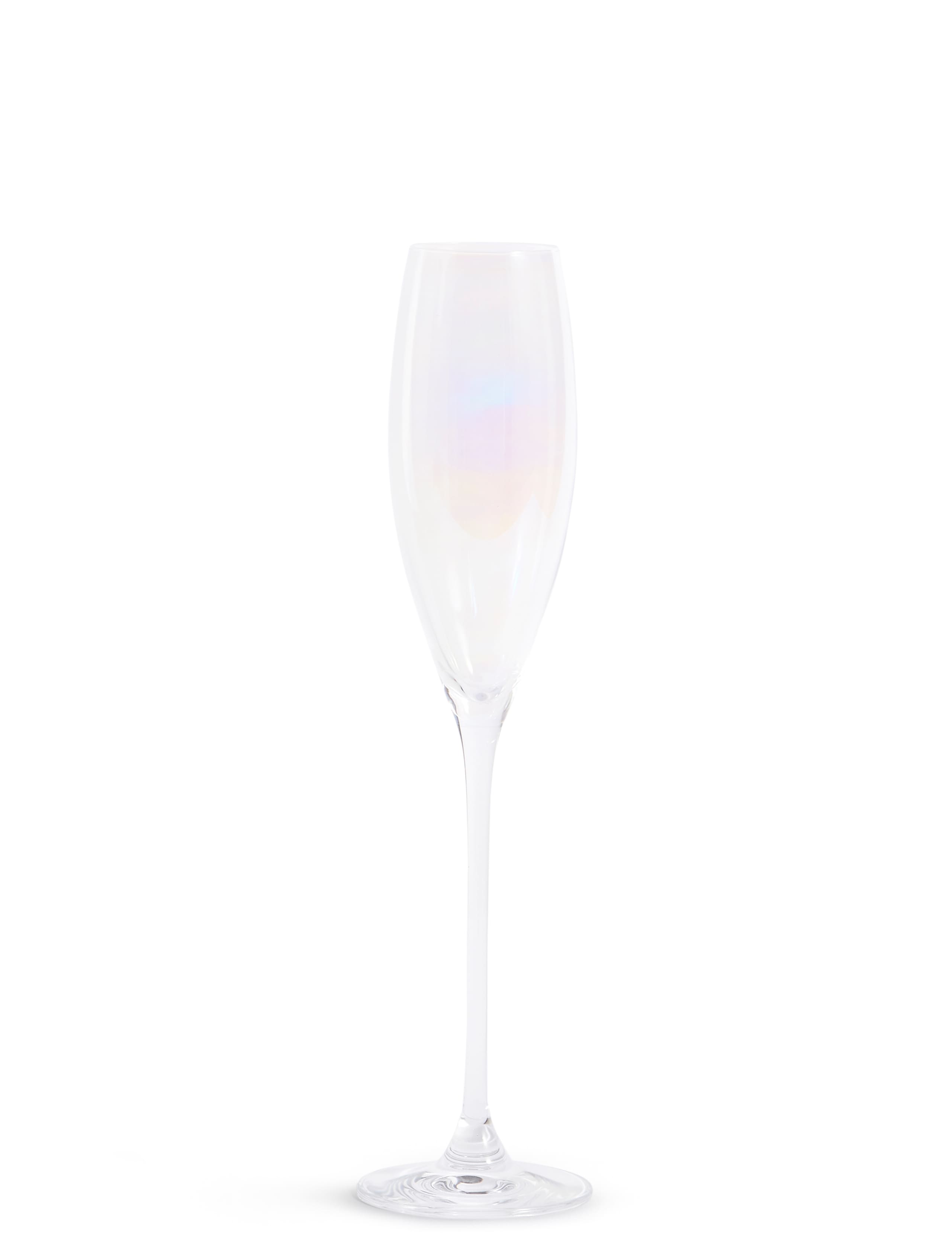 Set of 4 Elegance Pearl Champagne Flutes 1 of 3