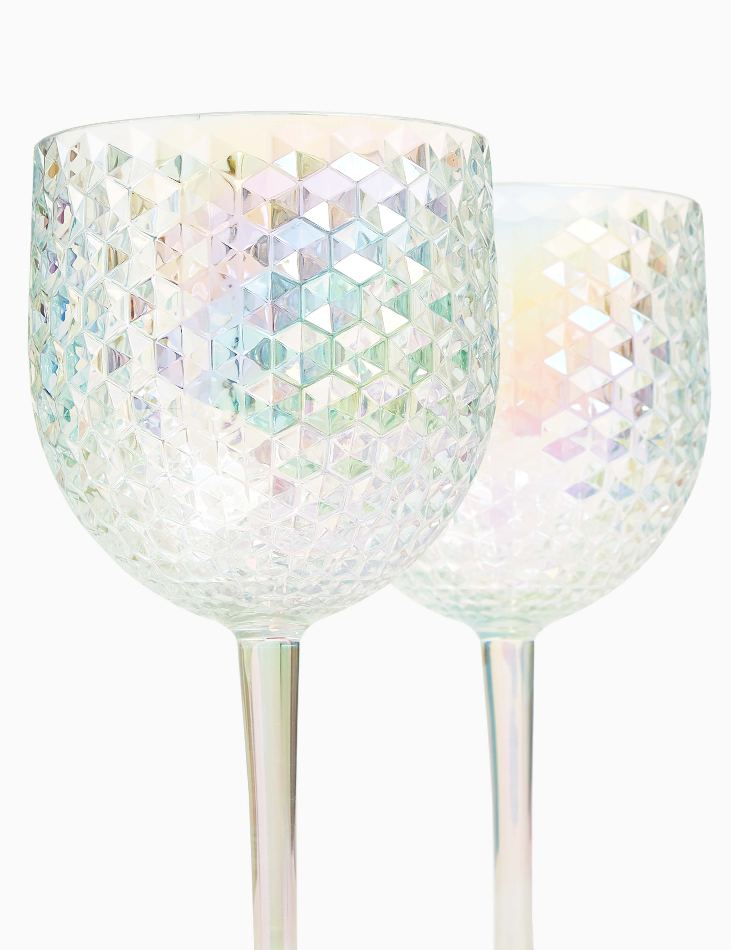 Set of 4 Lustre Picnic Wine Glasses 3 of 4