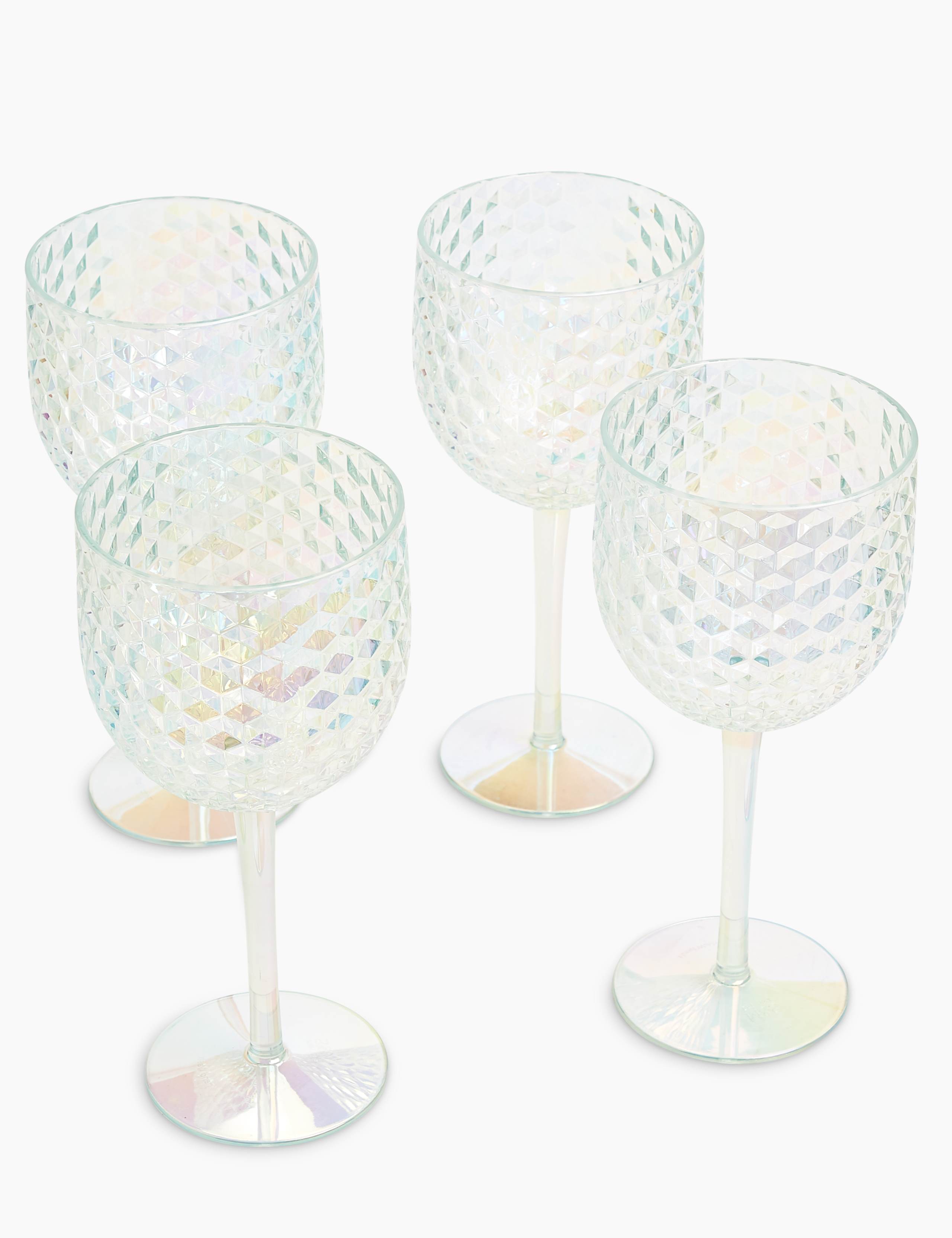 Set of 4 Lustre Picnic Wine Glasses 2 of 4