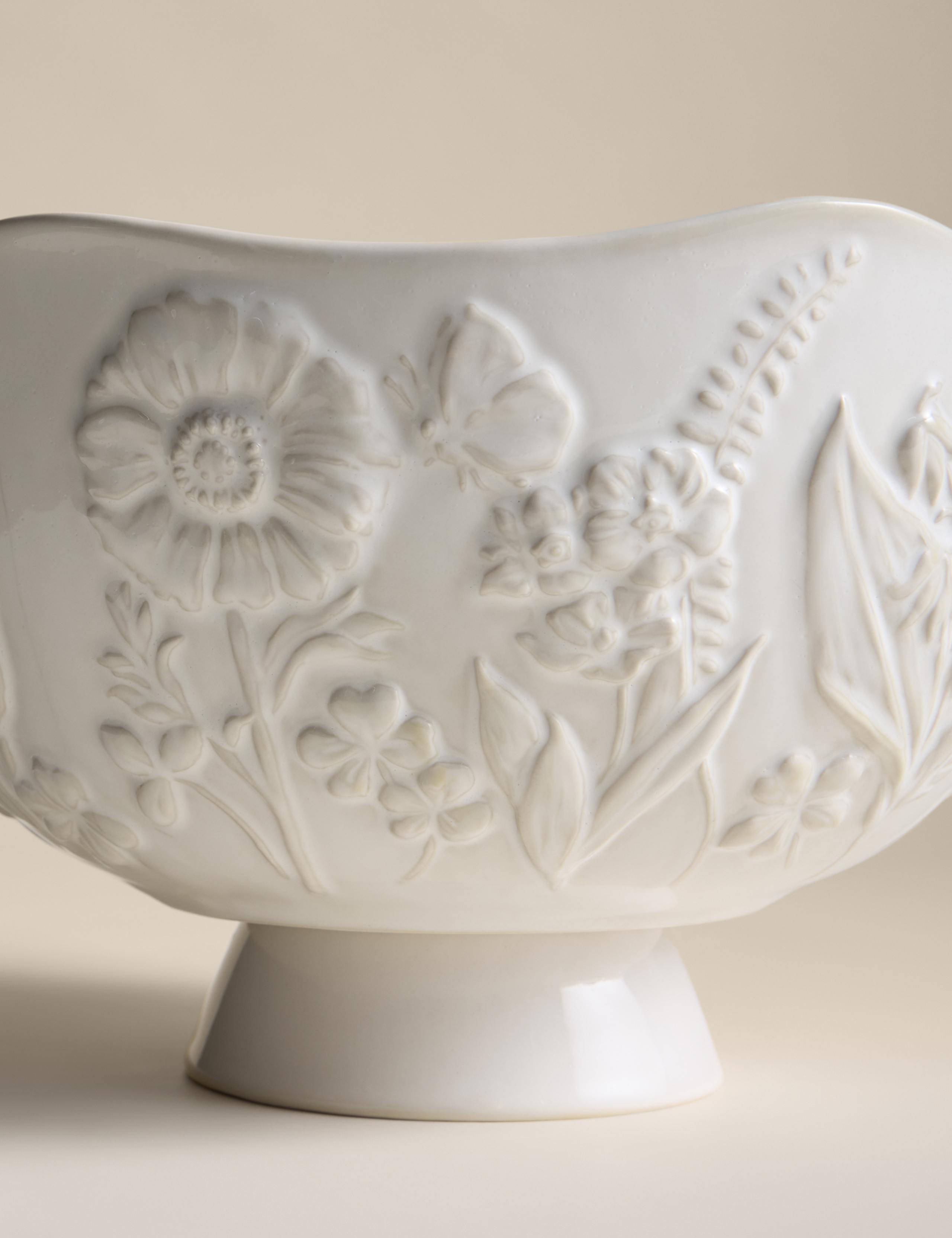 Spring Meadow Footed Serving Bowl 7 of 7