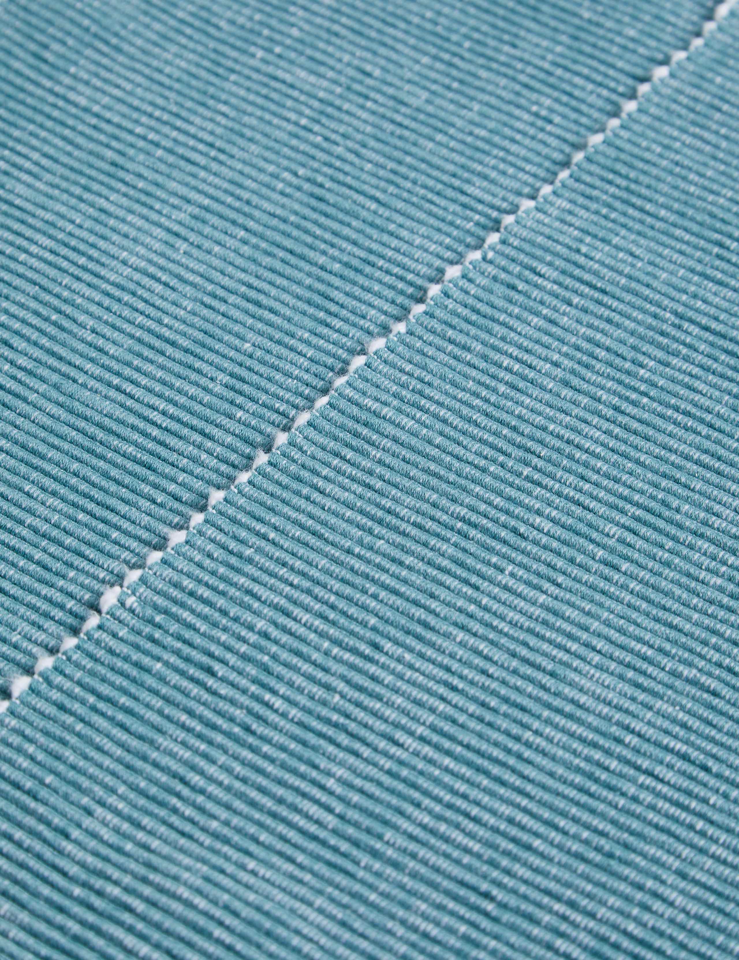 Set of 2 Cotton Rich Ribbed Woven Placemats 3 of 3