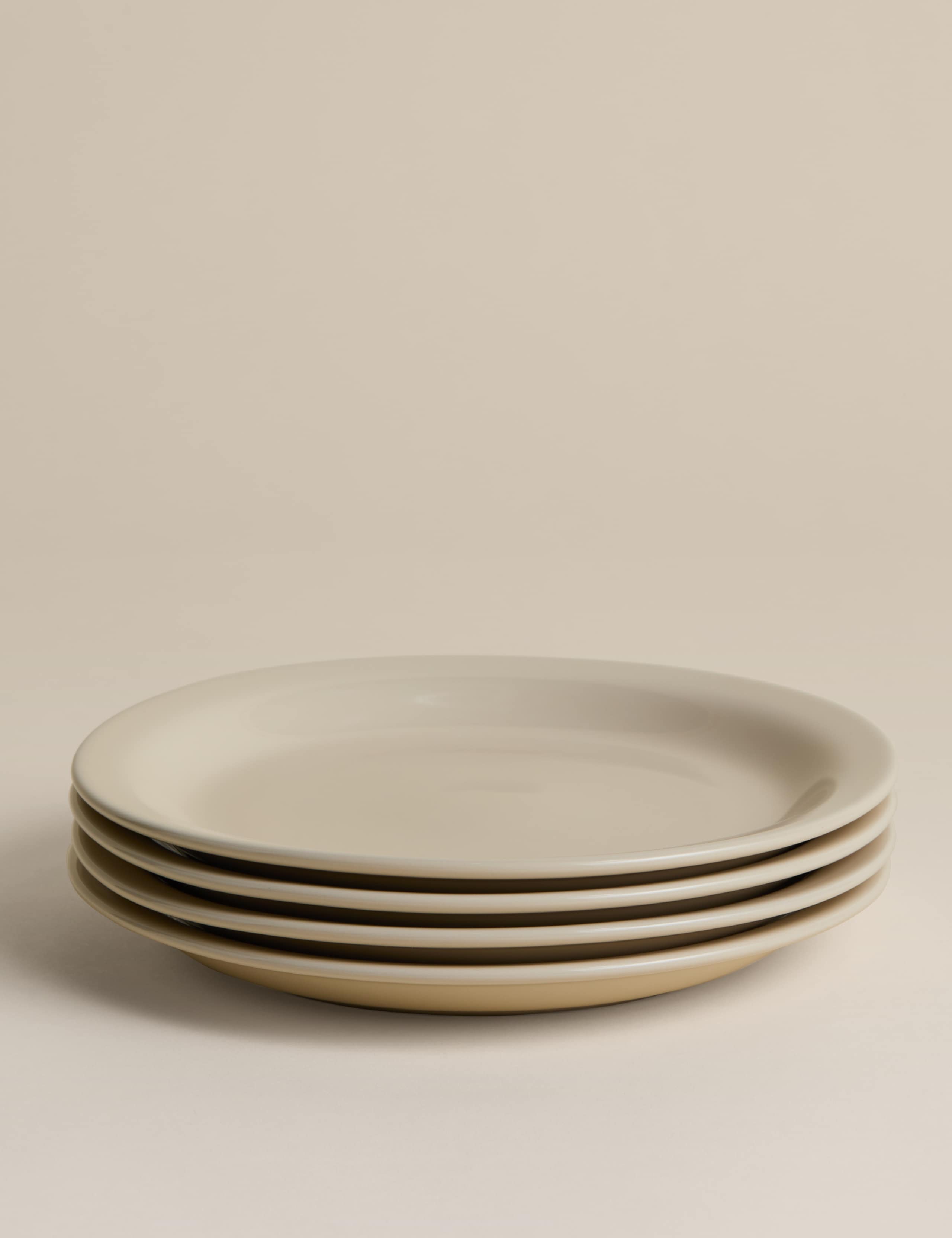 Set of 4 Greenwich Stoneware Side Plates 4 of 4