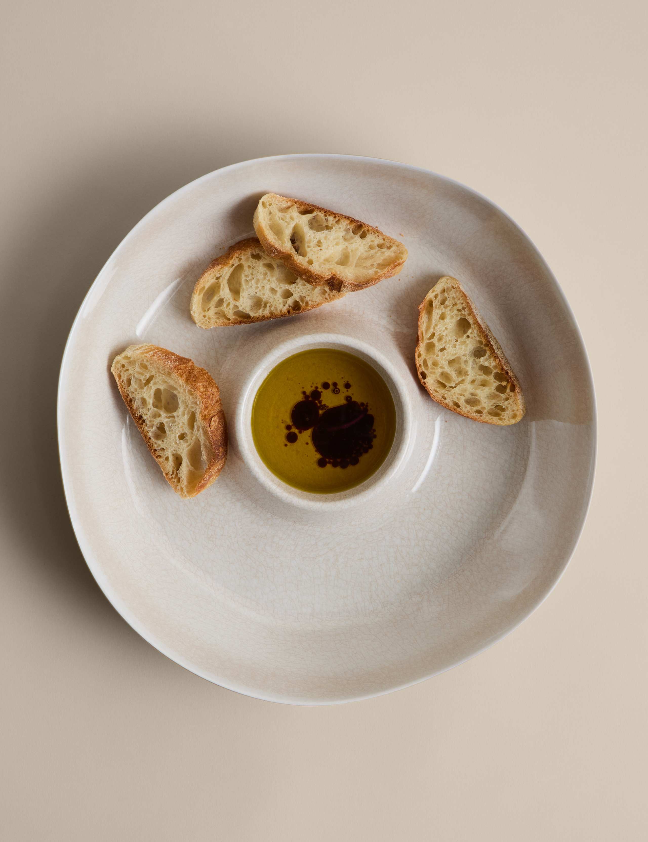 Reactive Glaze Picnic Chip & Dip Bowl 2 of 4