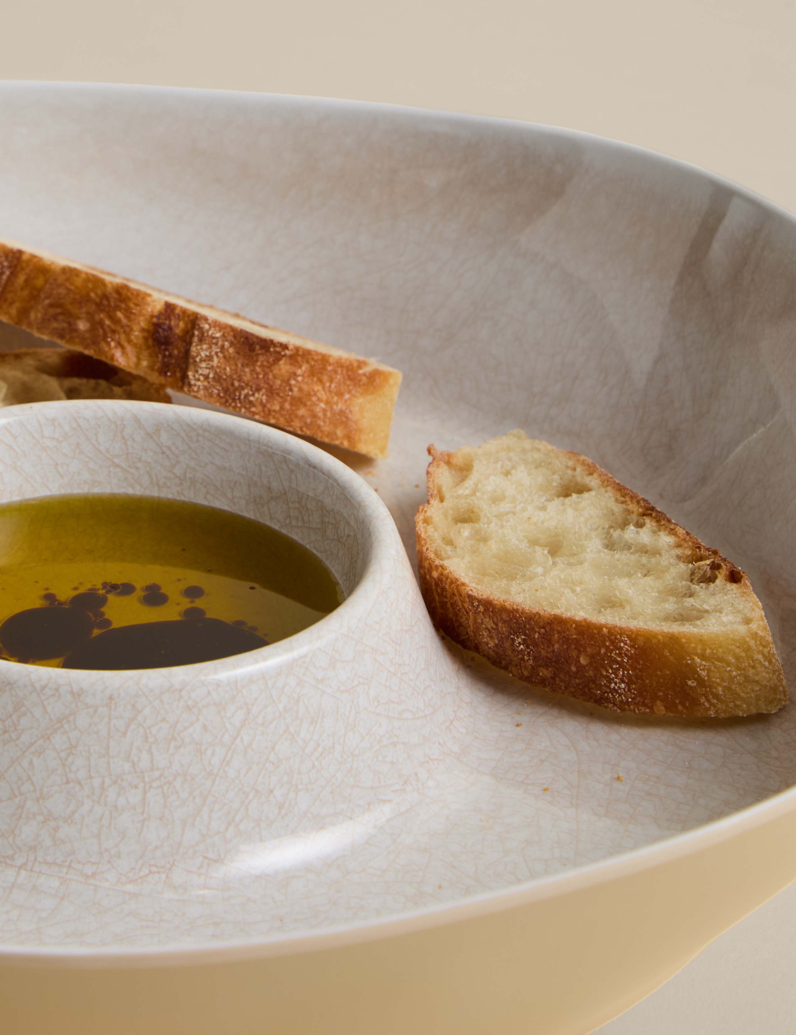 Reactive Glaze Picnic Chip & Dip Bowl 4 of 4