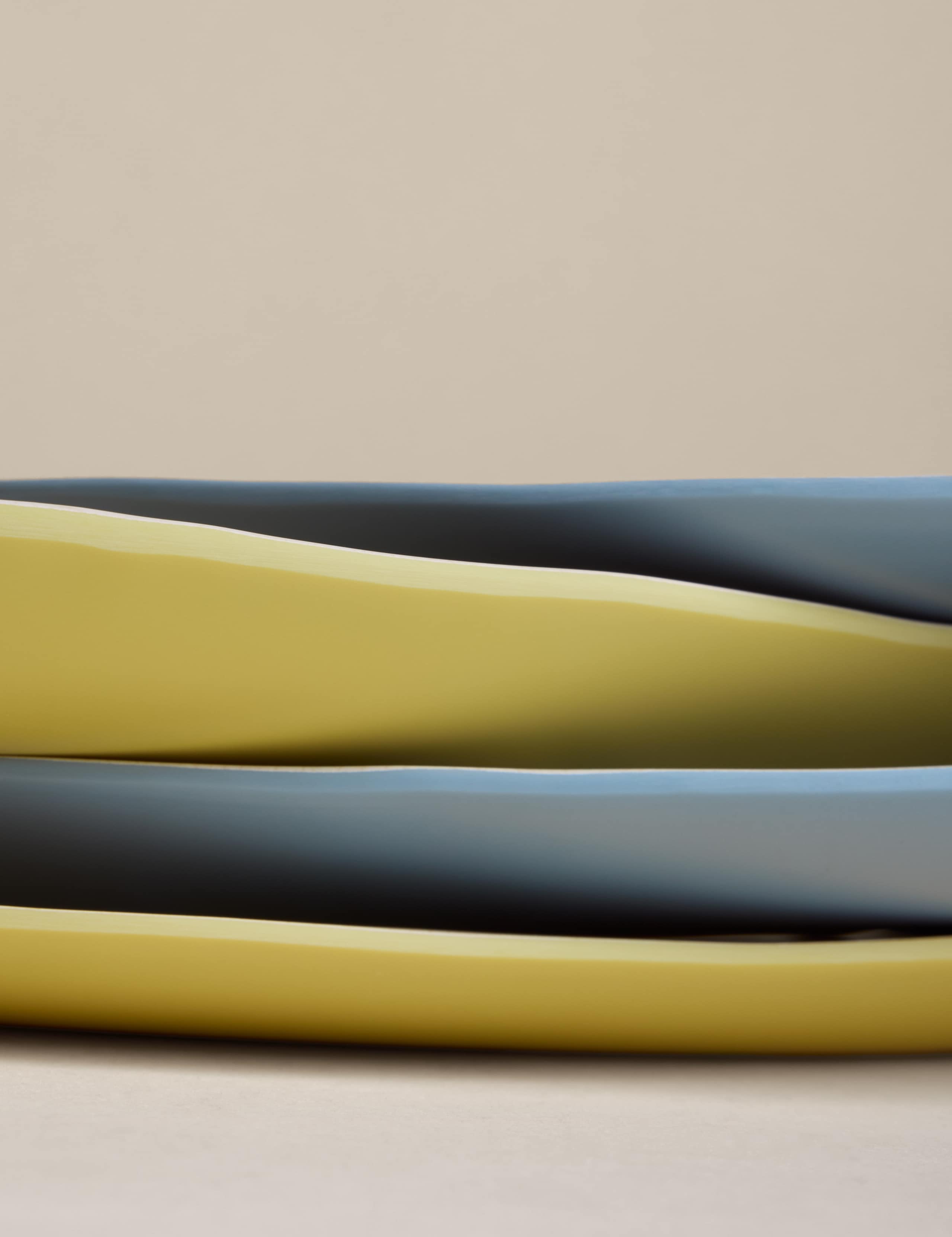 Set of 4 Coastal Picnic Dinner Plates 2 of 5