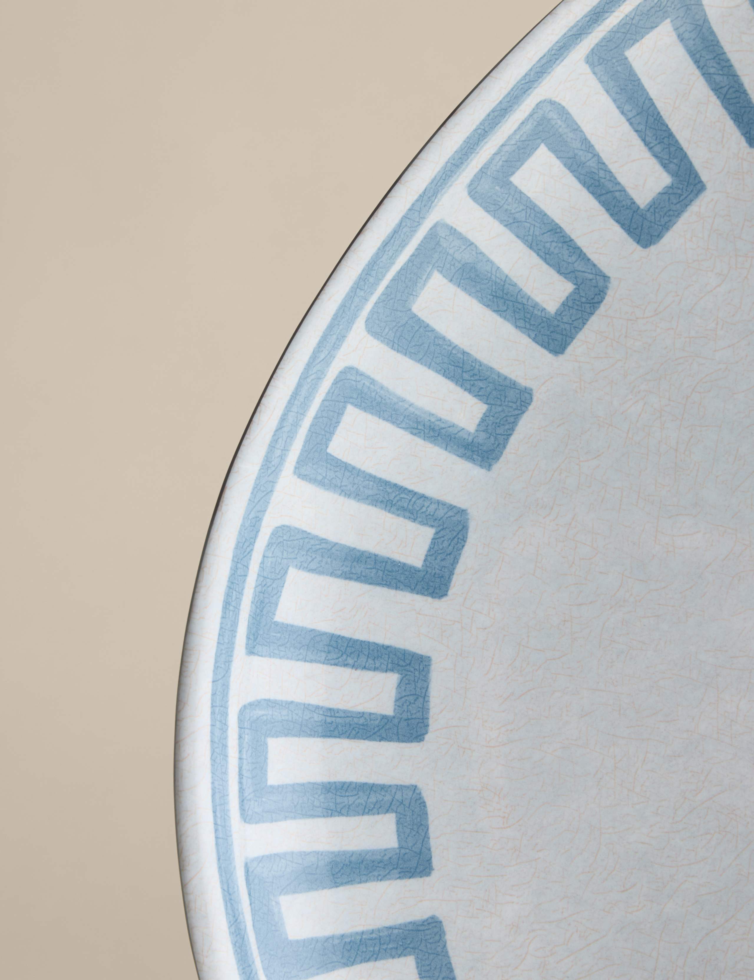 Set of 4 Coastal Picnic Dinner Plates 4 of 5