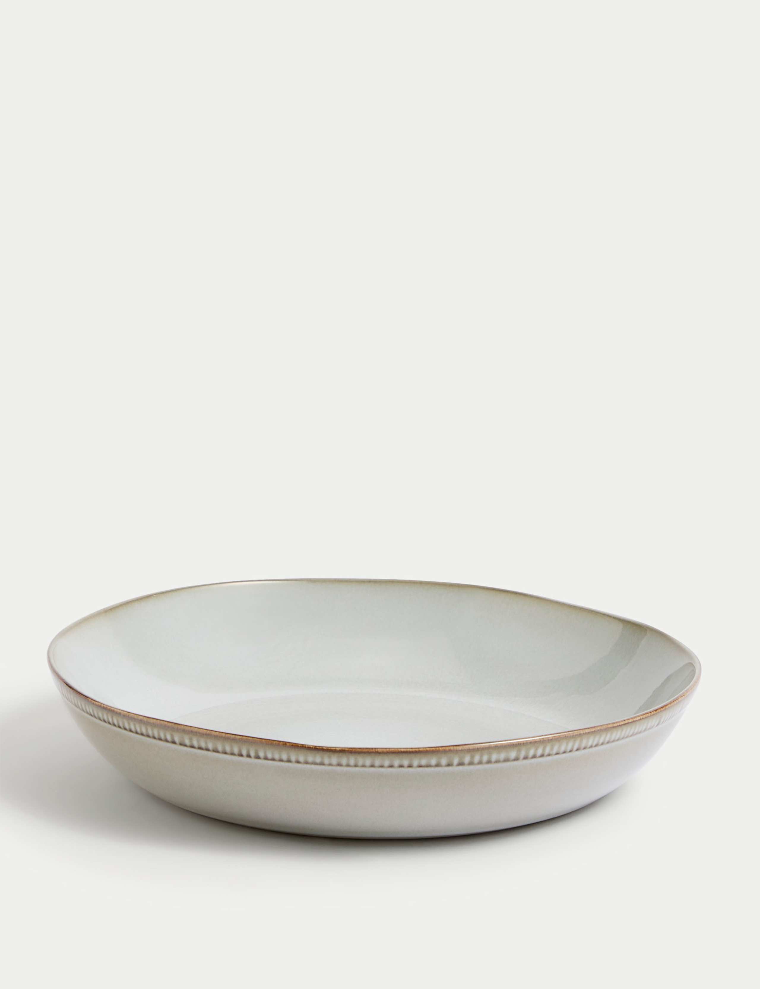 Set of 4 Stoneware Pasta Bowls 3 of 5
