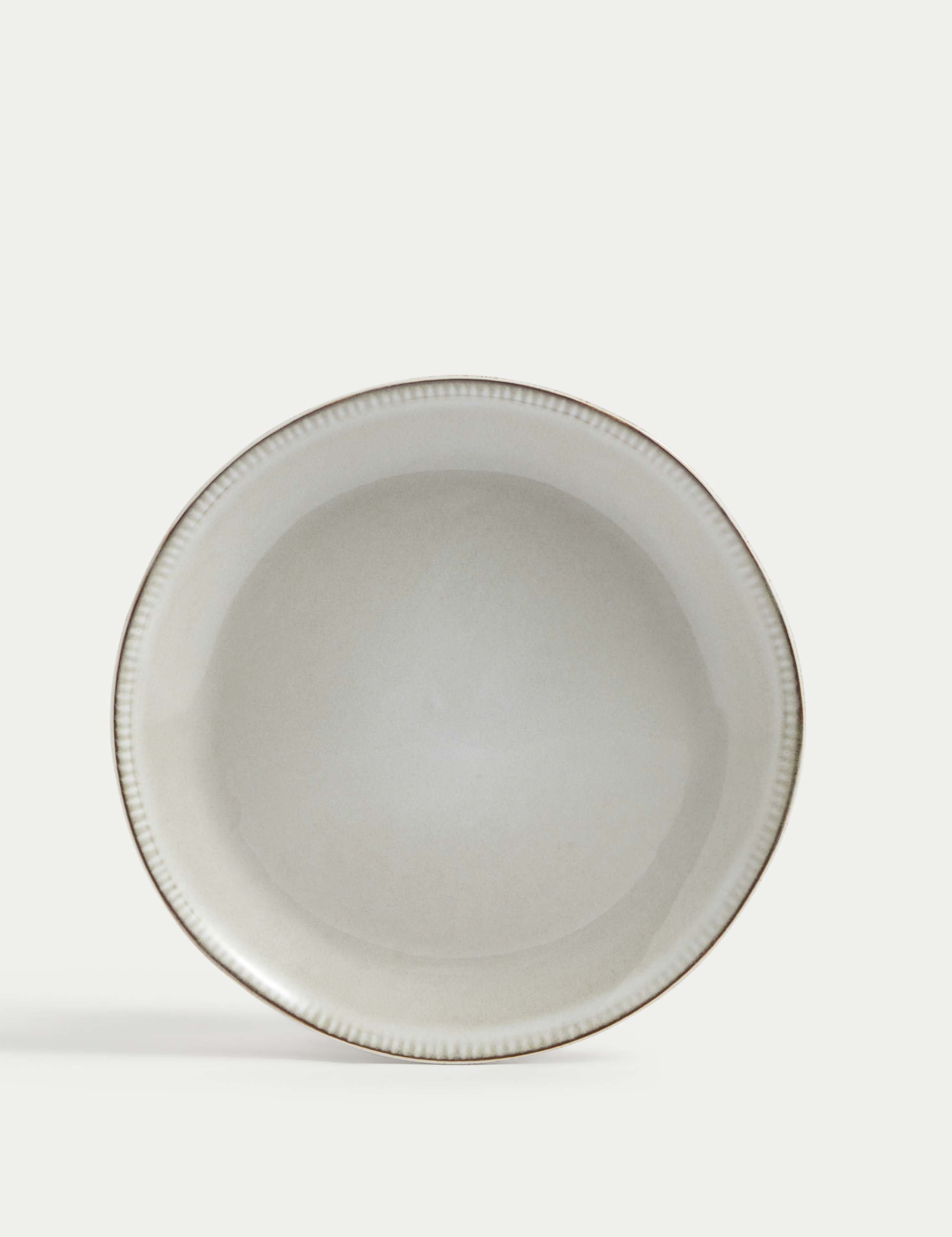 Set of 4 Stoneware Side Plates 2 of 3