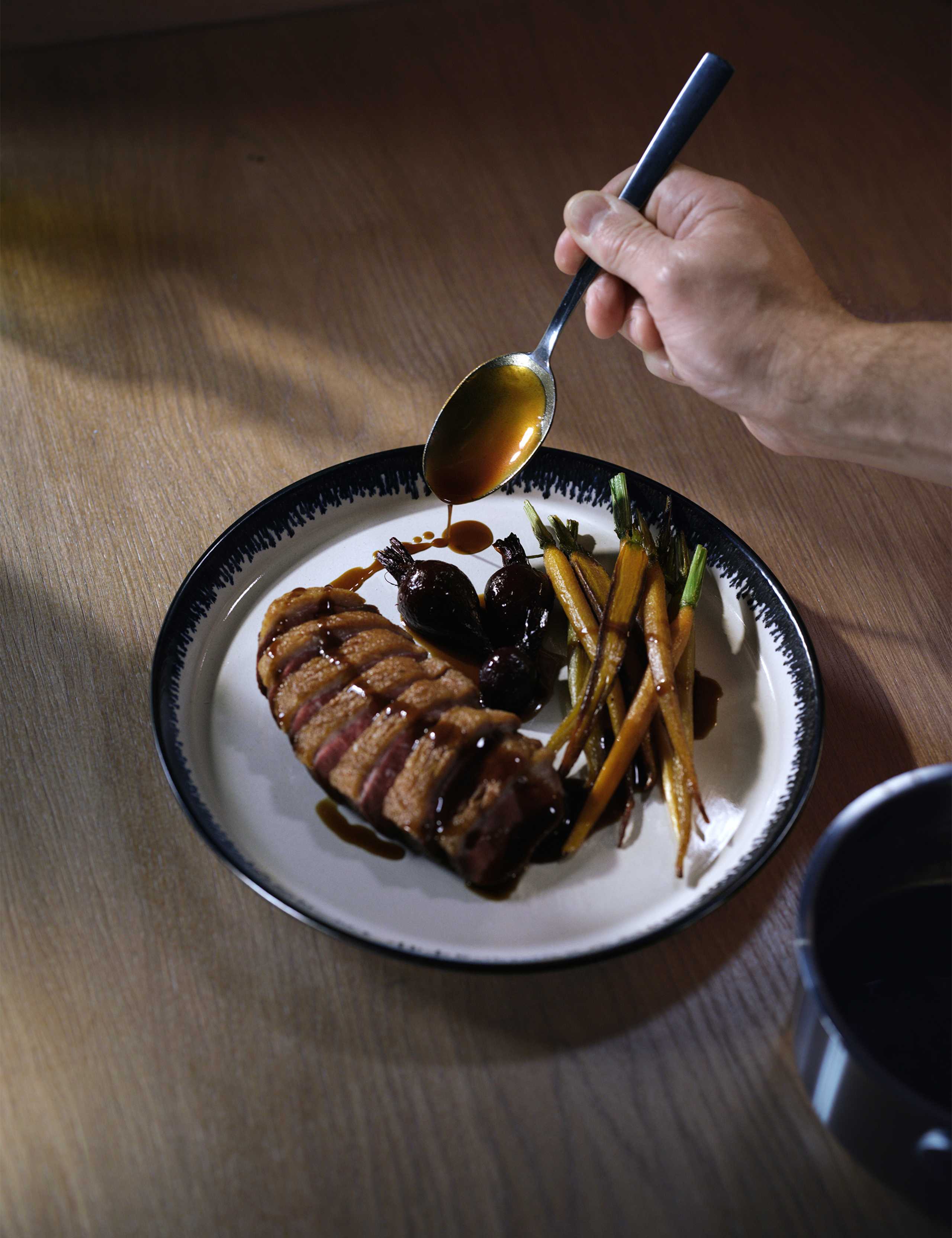 Reactive Glaze Dinner Plate 2 of 7