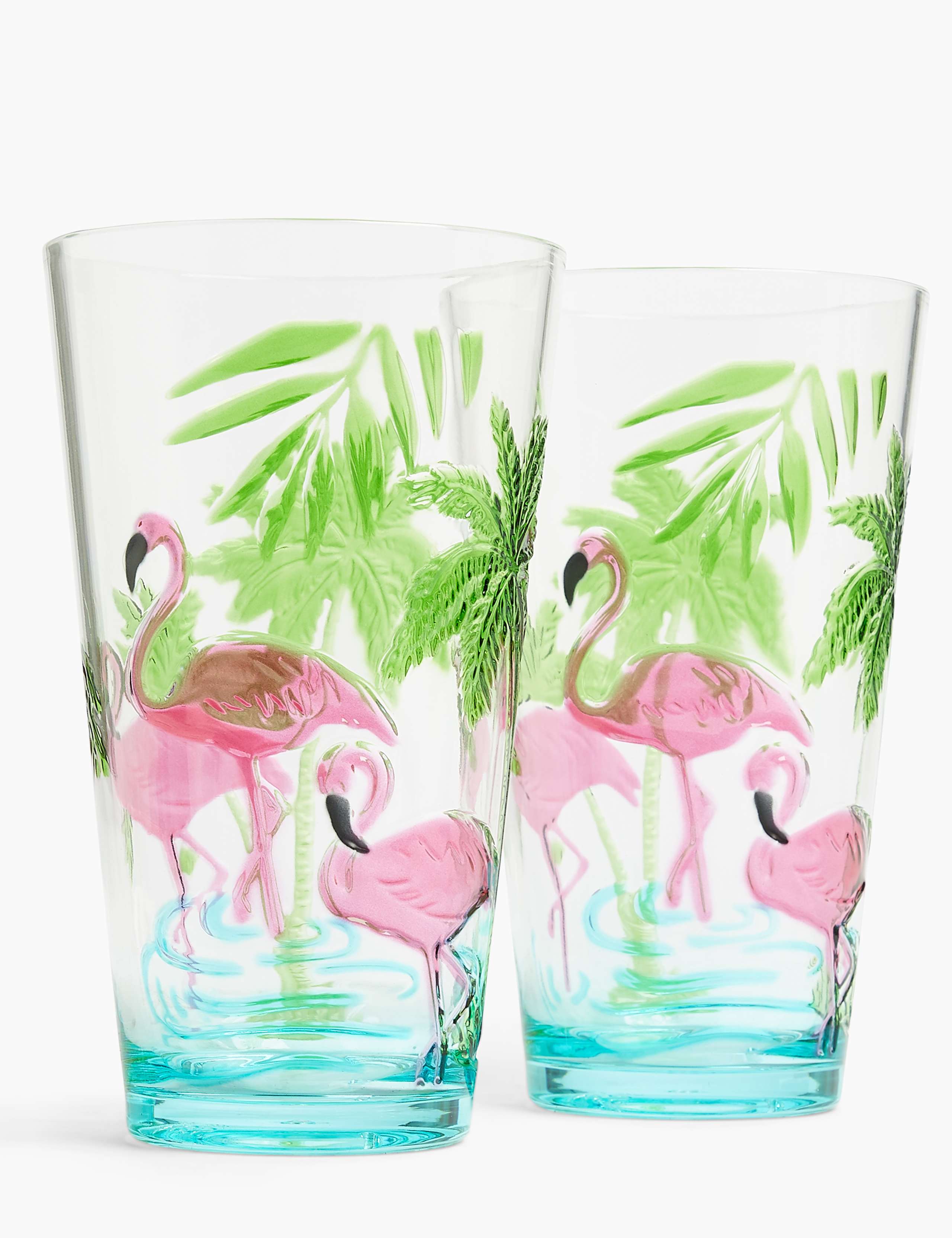 Set of 4 Flamingo Picnic Highballs 3 of 4