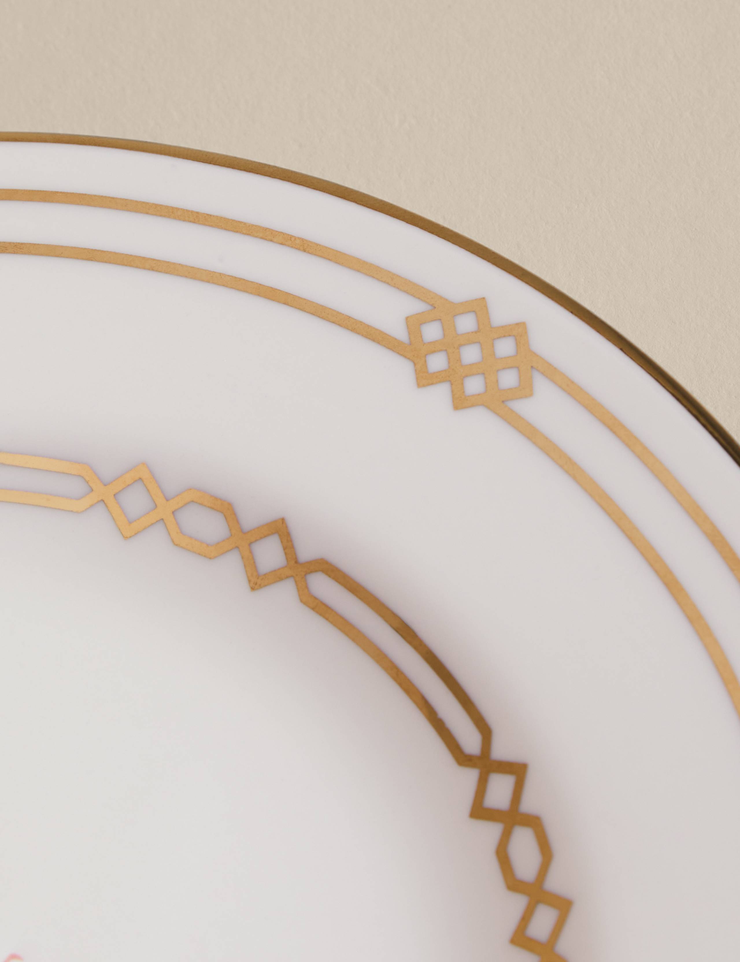 Set of 2 Deco Slogan Side Plates 4 of 7