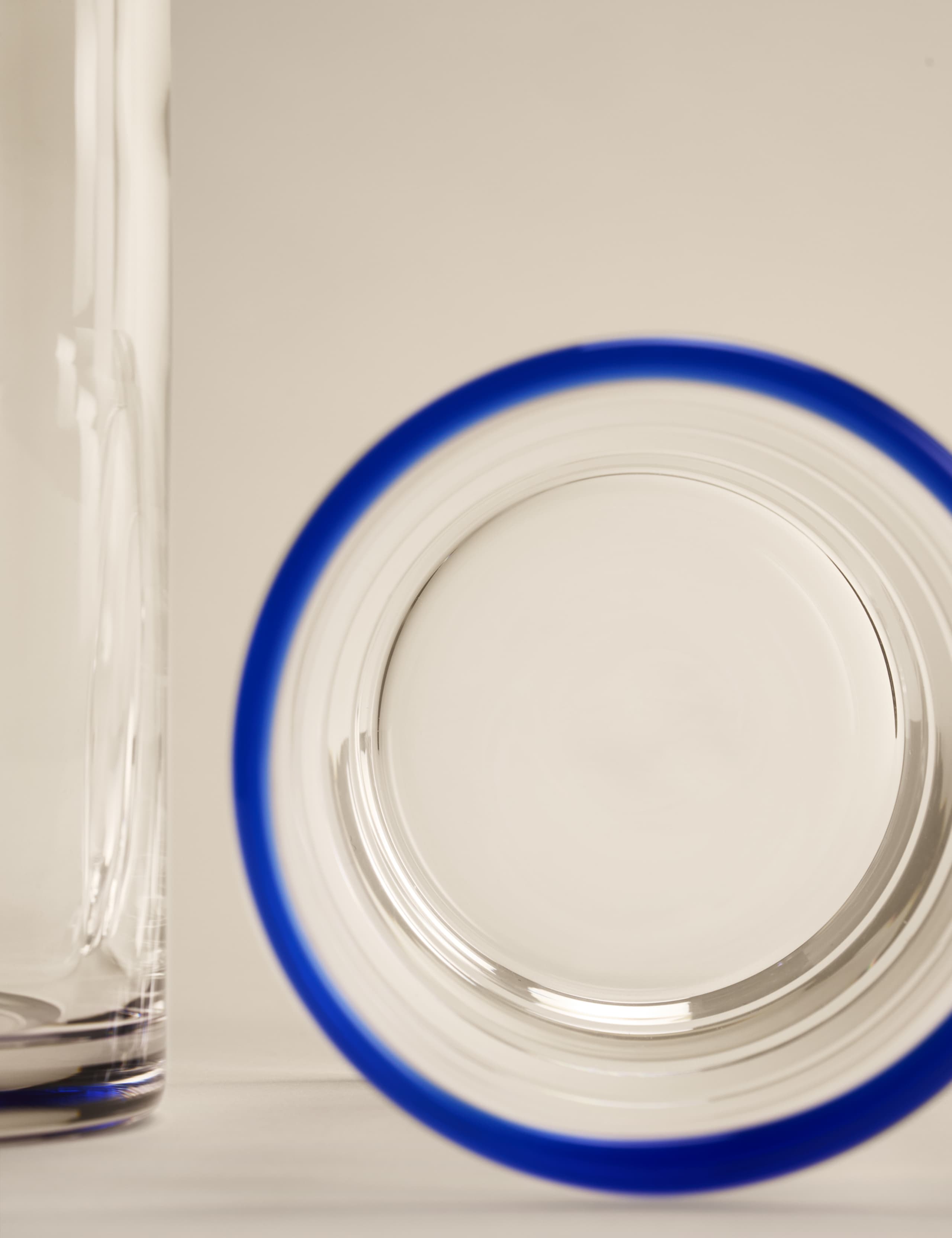 Set of 2 Contrast Rim Hi Ball Glasses 4 of 5