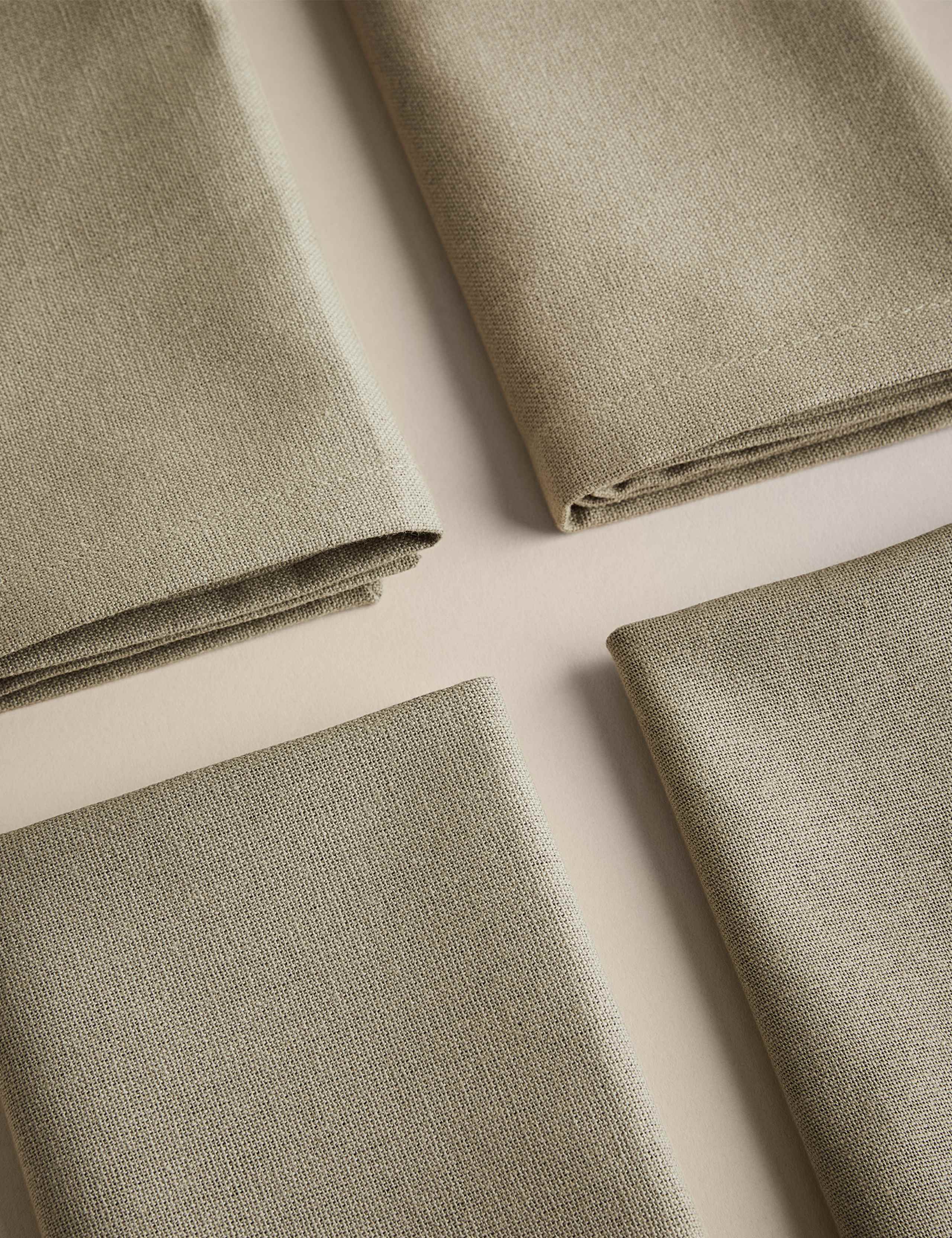 Set of 4 Pure Cotton Napkins 3 of 5