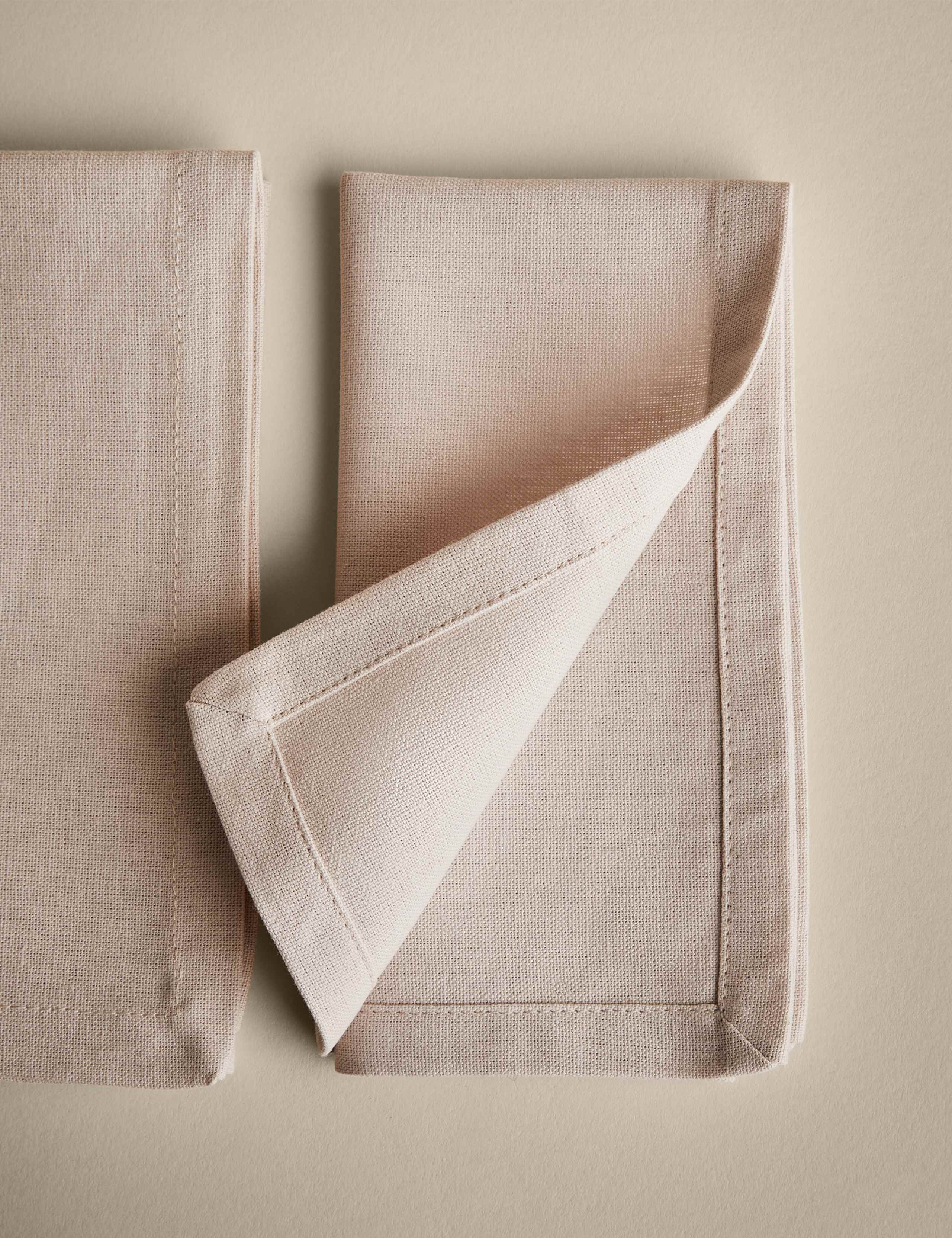 Set of 4 Pure Cotton Napkins 4 of 4