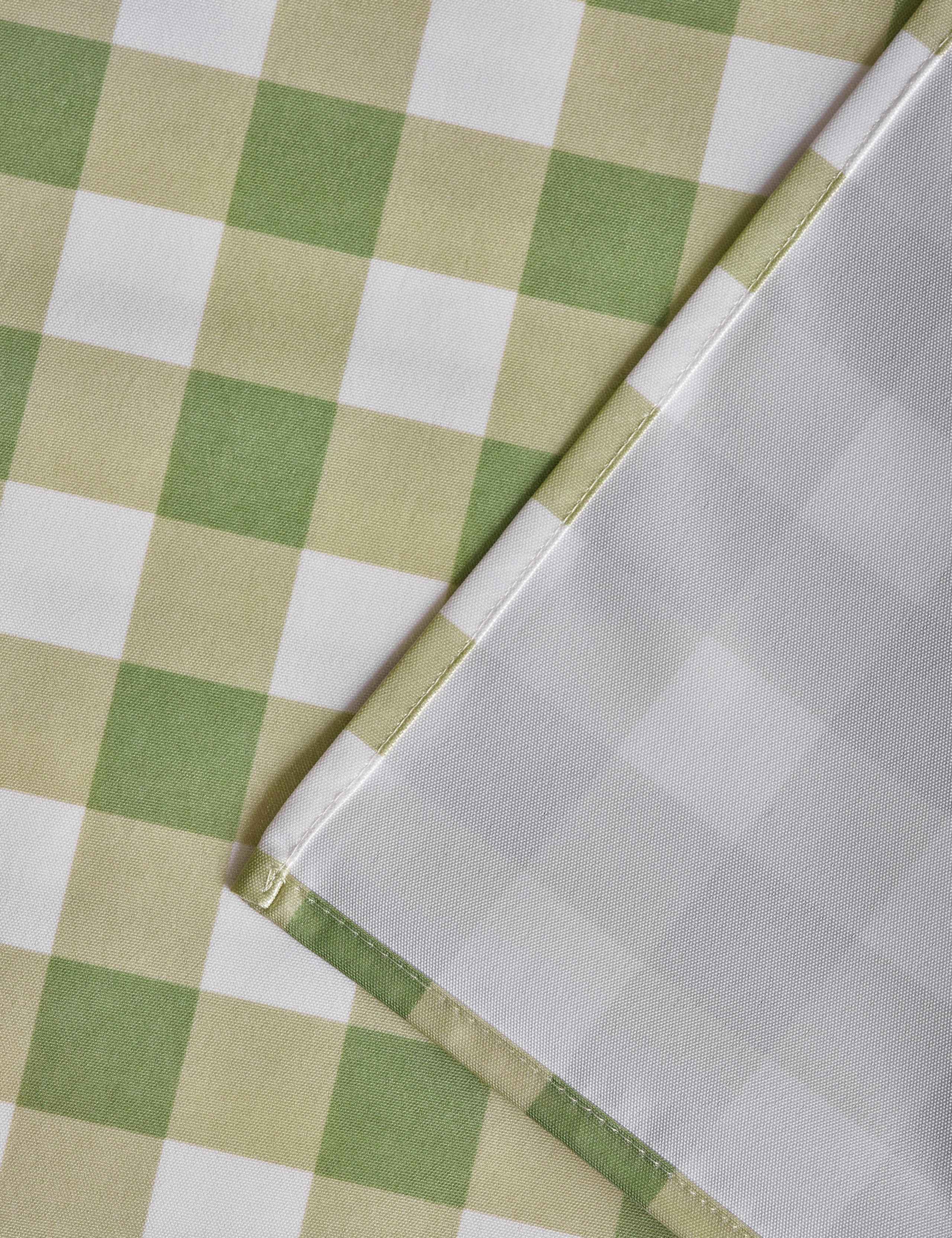 Gingham Wipe Clean Tablecloth 3 of 4