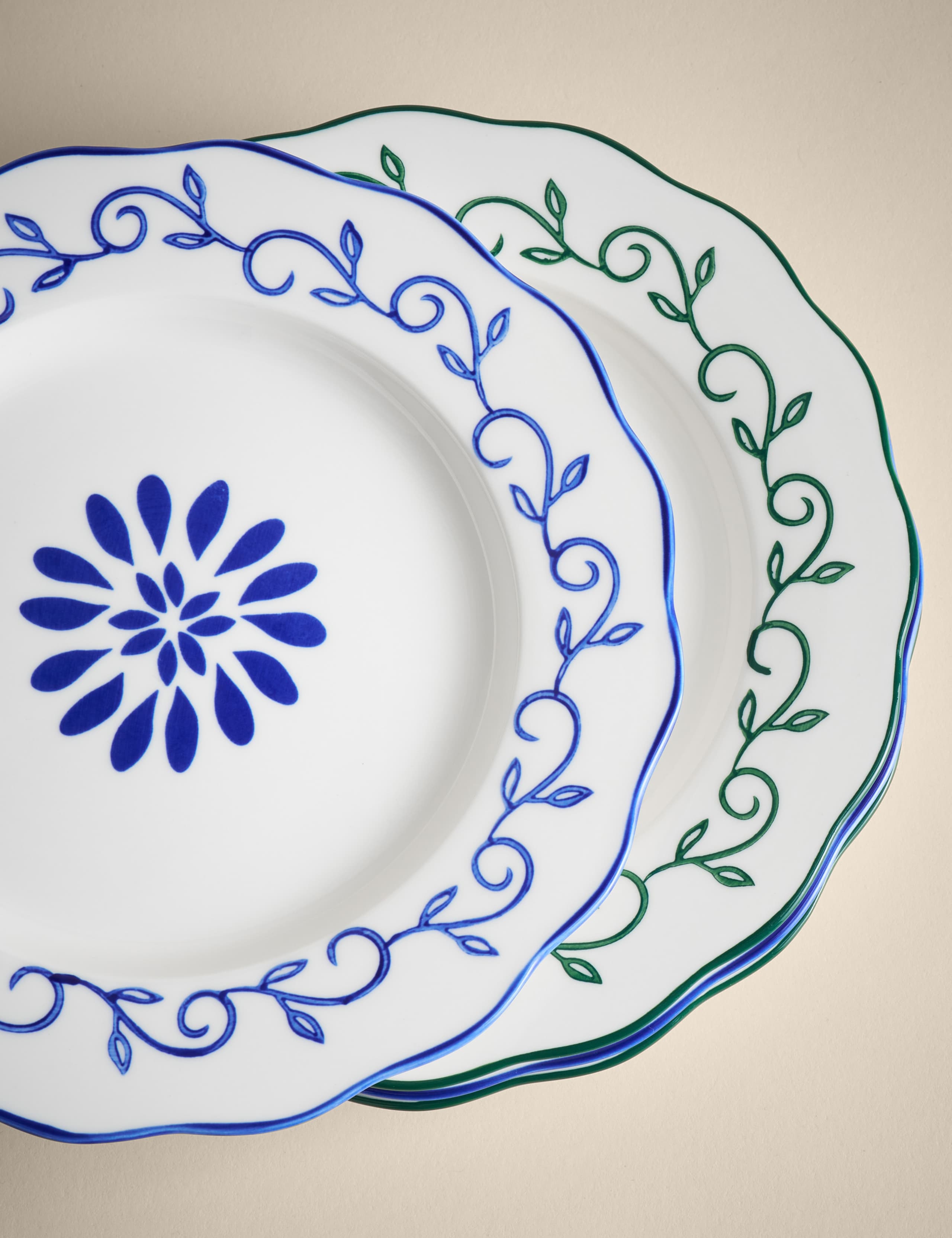 Set of 4 Boho Side Plates 3 of 8