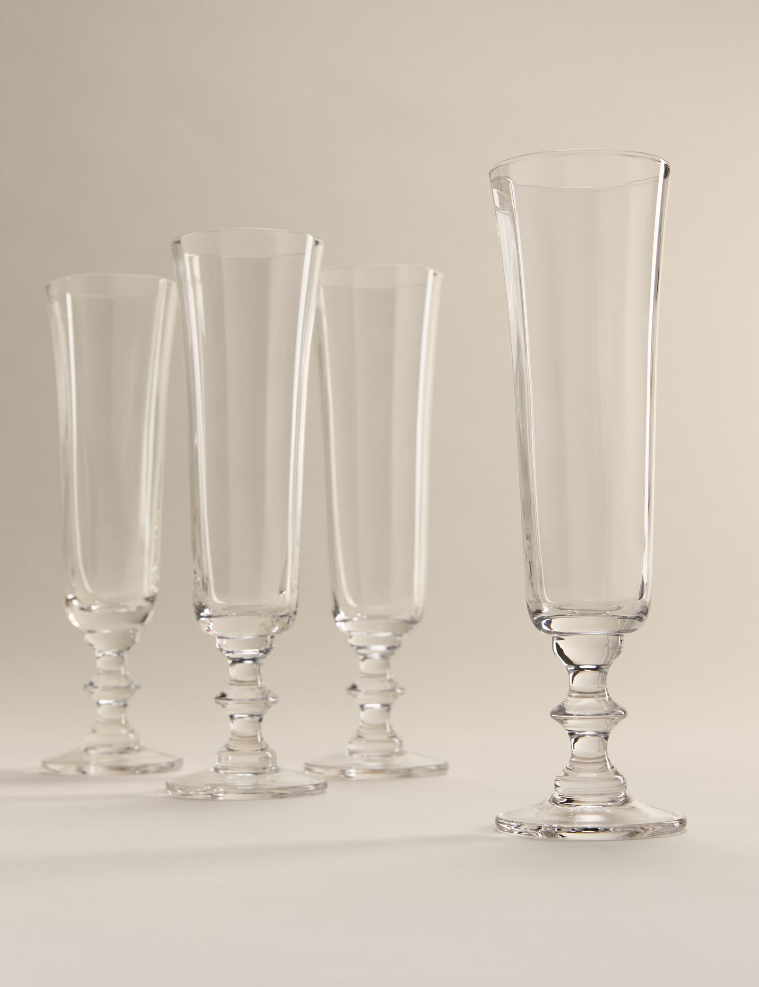 Set of 4 Etoile Champagne Flutes 4 of 5