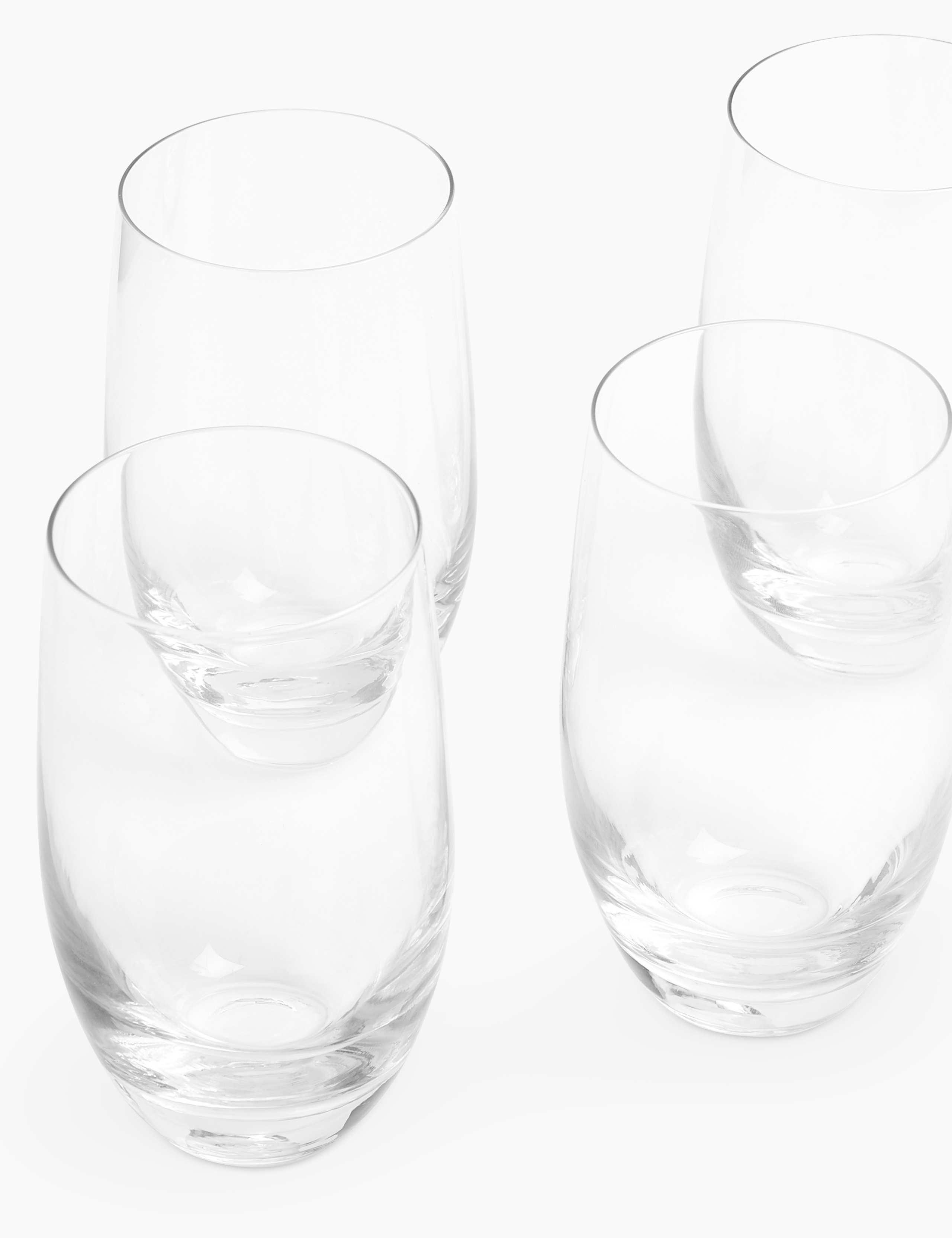 Set of 4 Barrel Large Highball Glasses 4 of 4