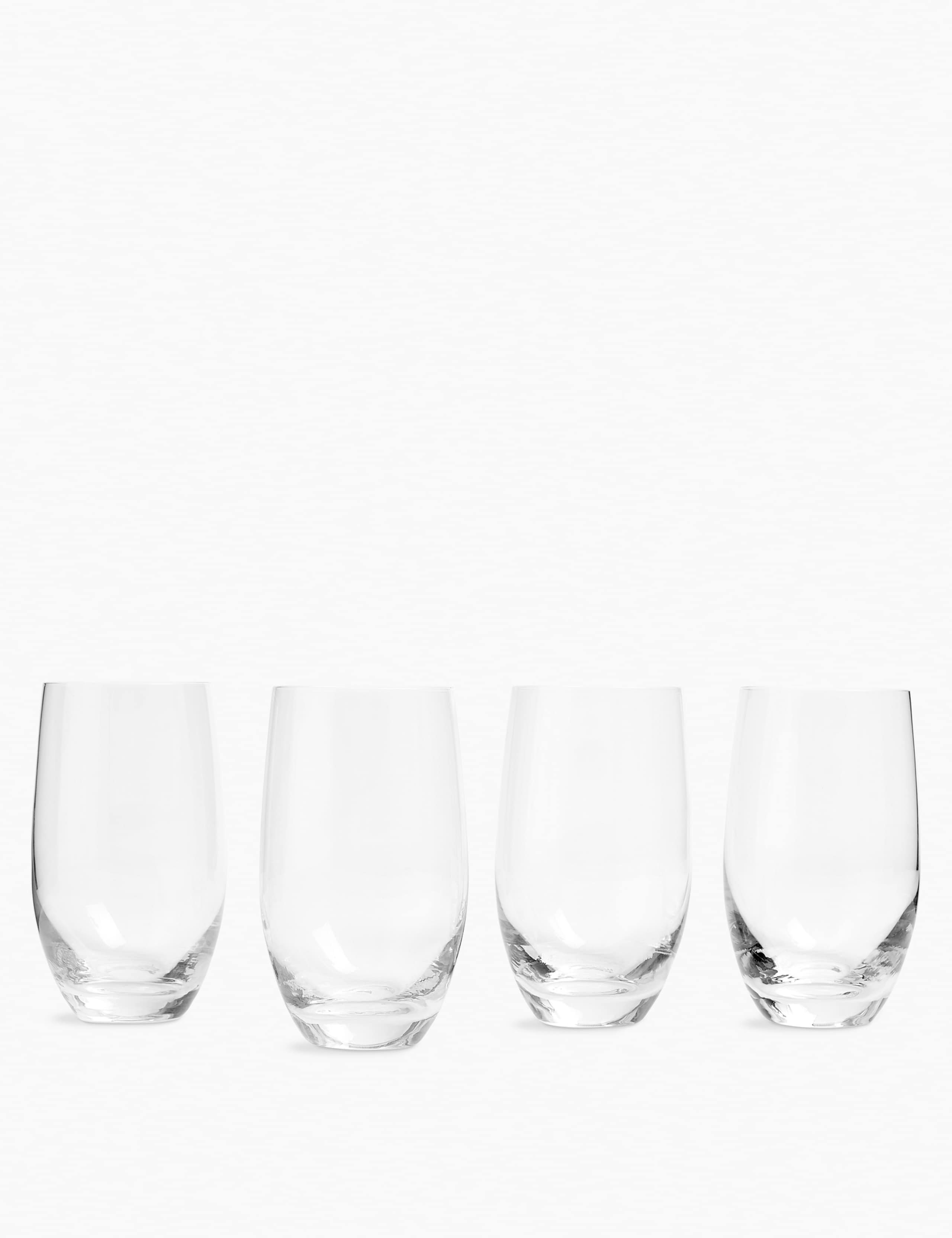 Set of 4 Barrel Large Highball Glasses 2 of 4