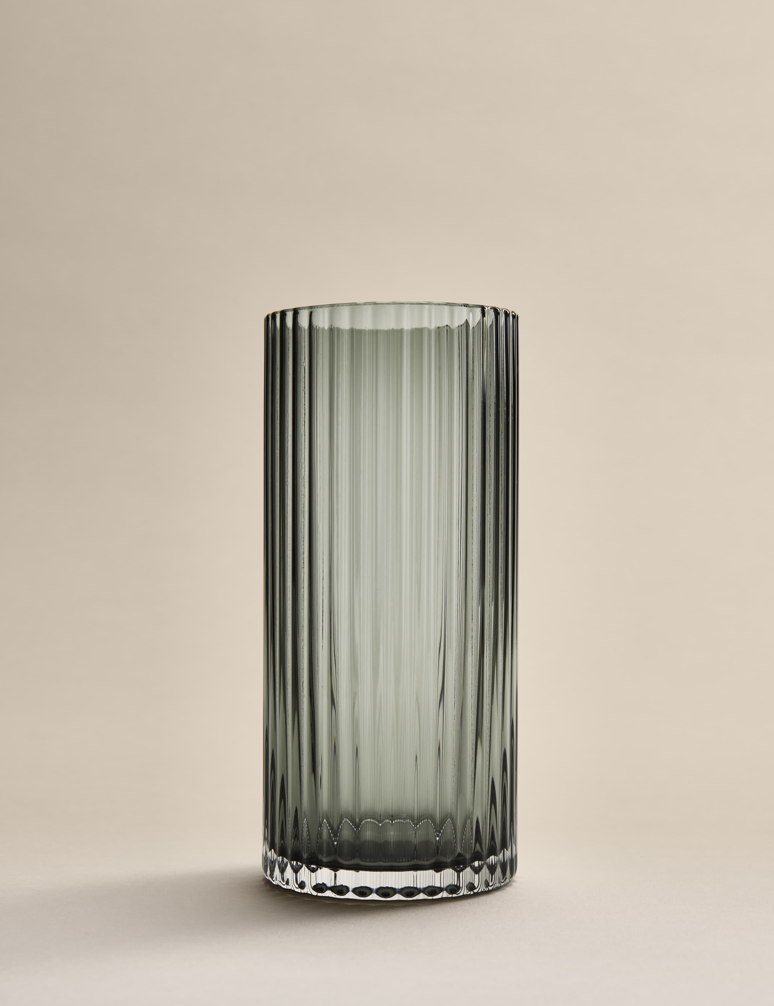 Set of 4 Celine Ribbed Hi Ball Glasses 4 of 6