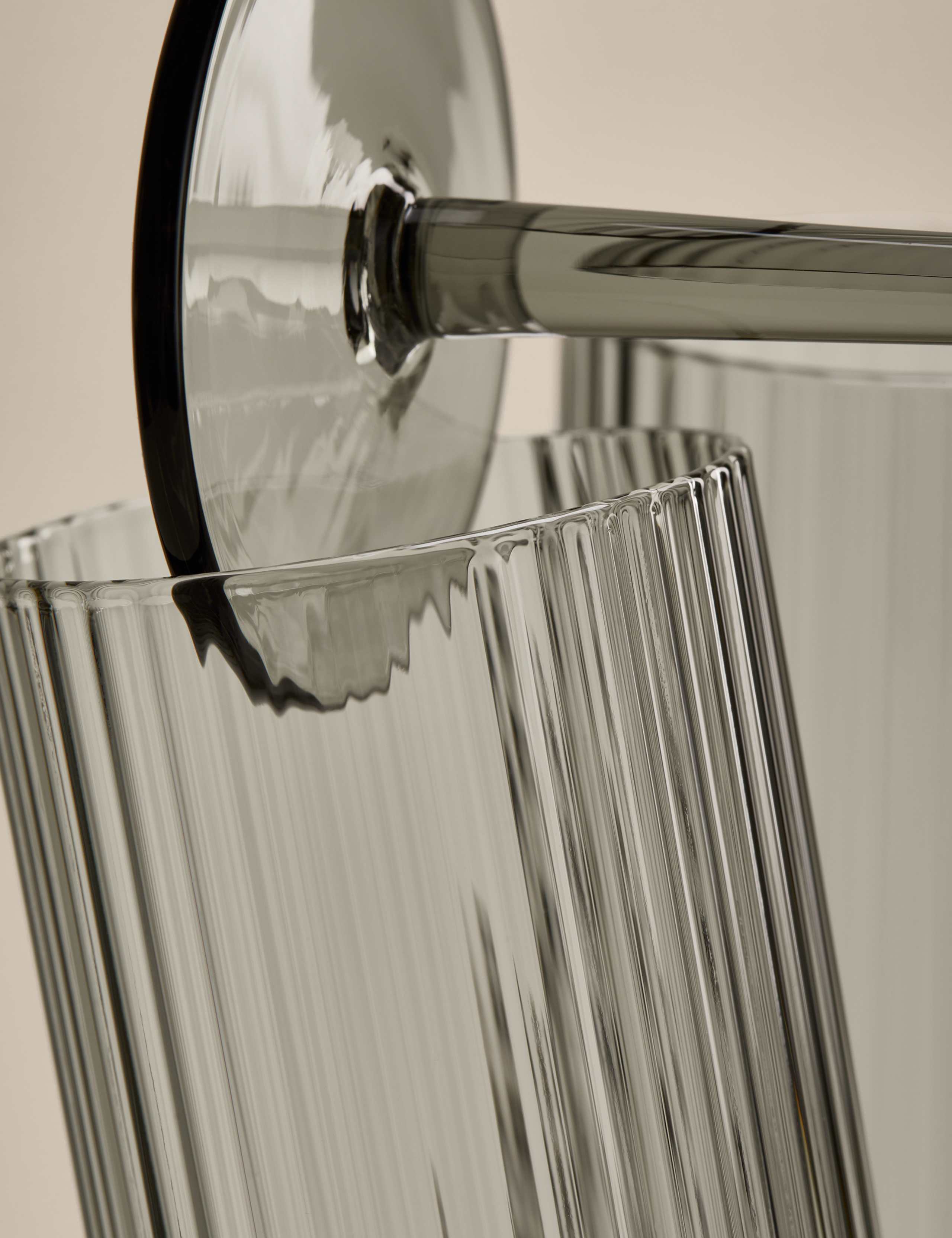 Set of 4 Celine Ribbed Champagne Flutes 6 of 6