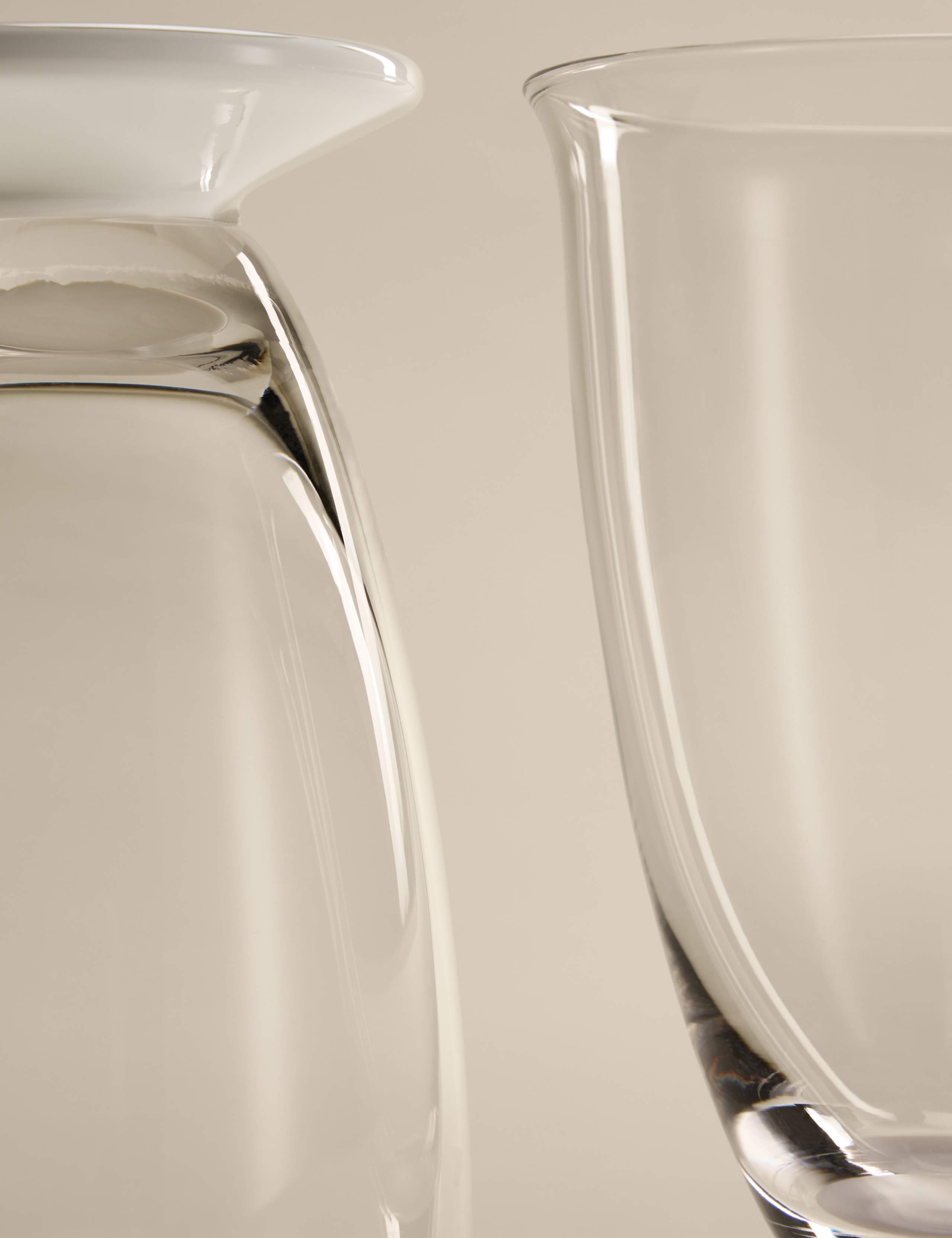 Set of 2 Footed Hi Ball Glasses 2 of 4