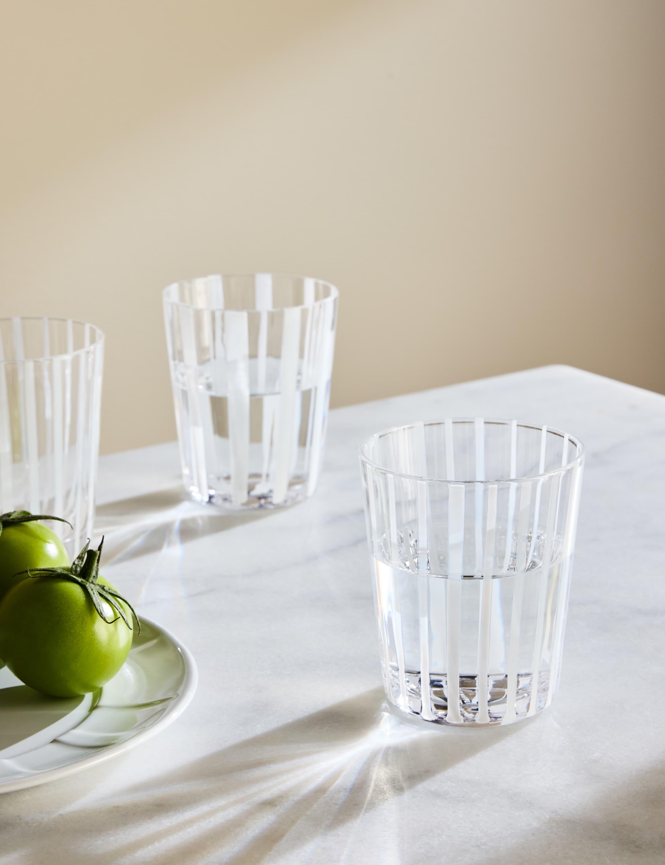 Set of 4 Striped Tumblers 1 of 7