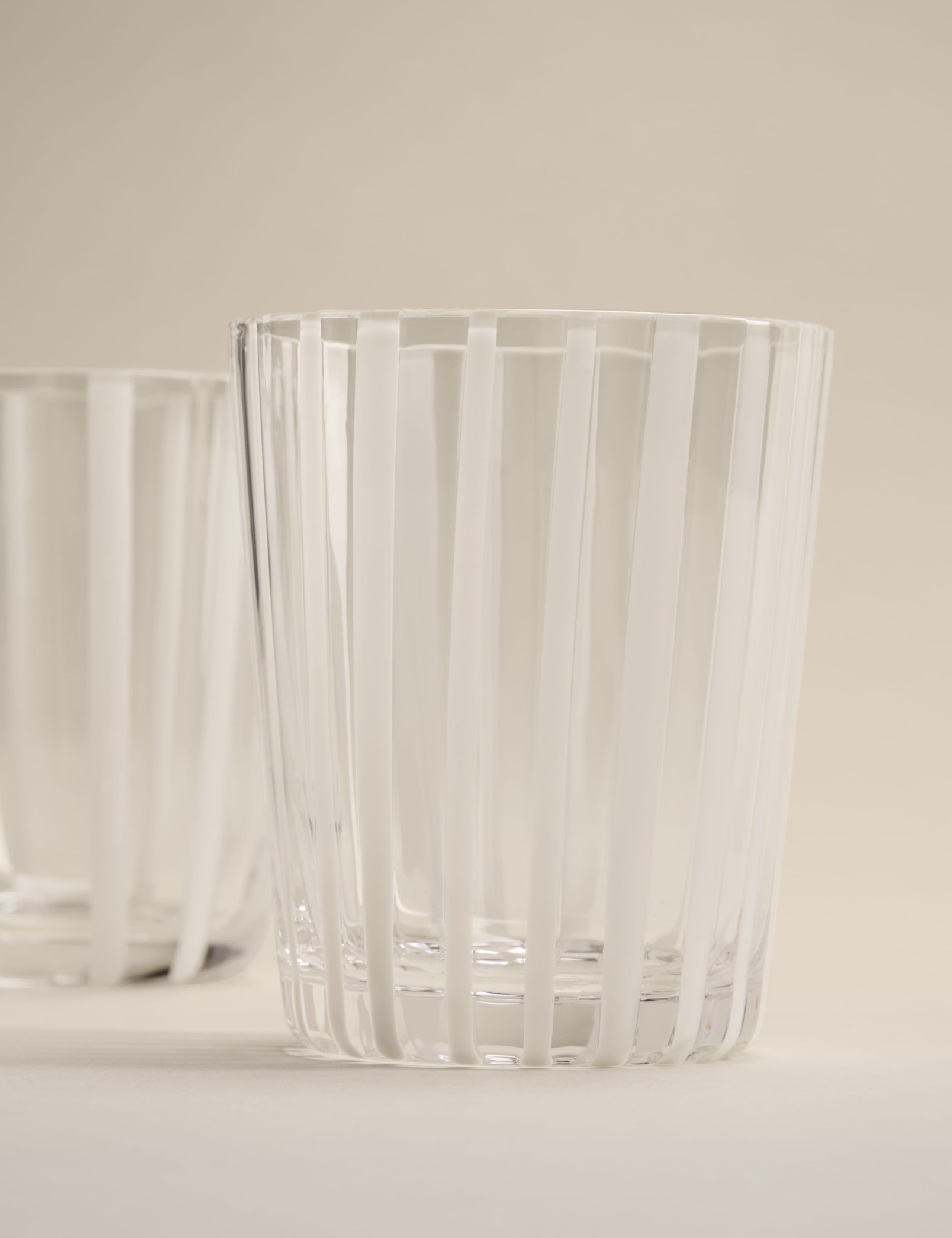 Set of 4 Striped Tumblers 2 of 5
